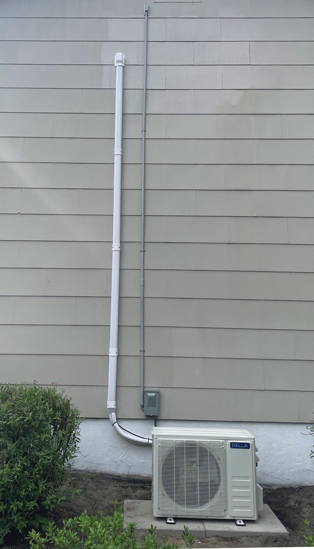 DELLA Econo Series 23000 BTU Mini Split Air Conditioner 17 SEER2, 230V Cools up to 1500 Sq. Ft, Works with Alexa and Wifi, Heater Ductless Inverter System with Heat Pump,16.4ft Installation Kit customer photo 1
