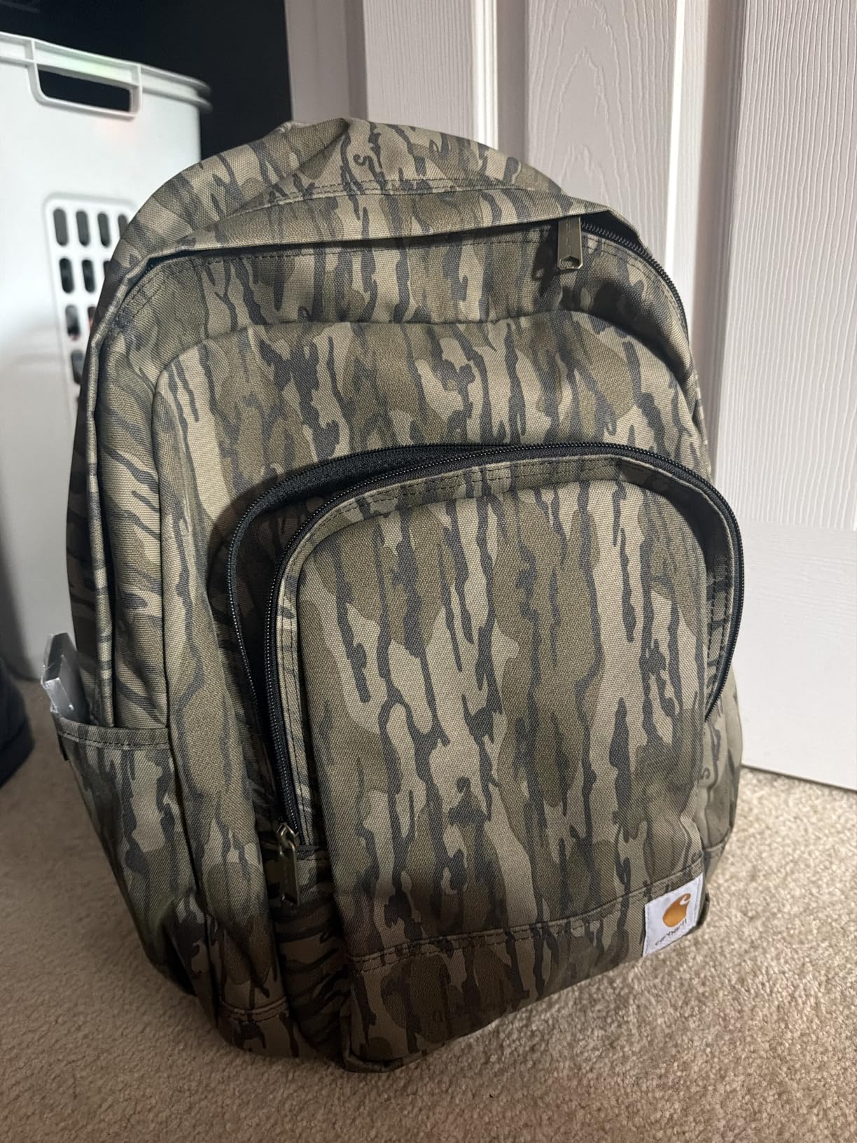 Carhartt 25L Classic Laptop Backpack, Durable Water-Resistant Pack W/ 16