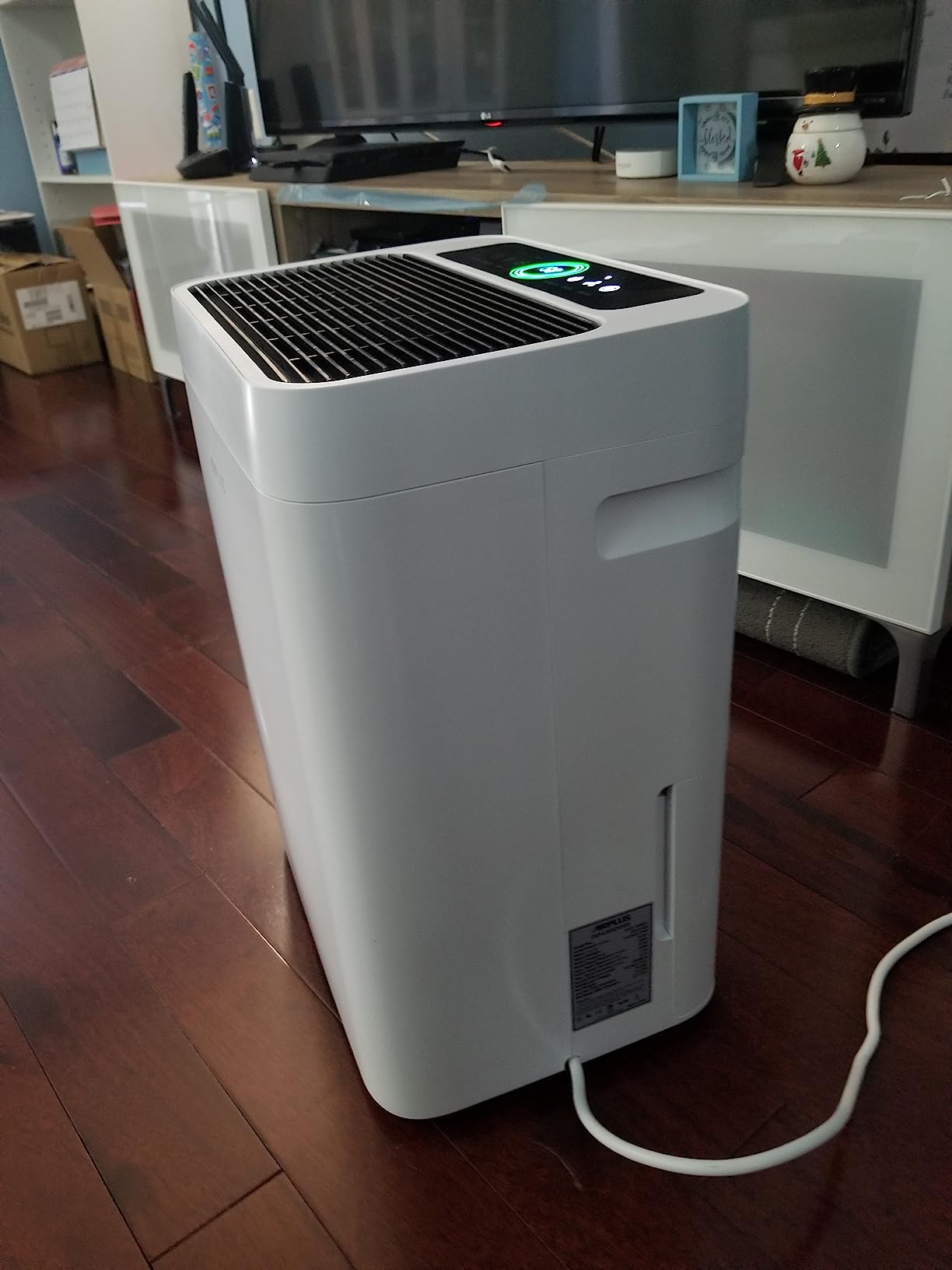 AIRPLUS Dehumidifier for Basement - 4,500 Sq. Ft. 70 Pints, Multifunctional Dehumidifier with Drain Hose & Auto Shut-Off Function, Powerful Dehumidifiers for Home(AP2103) customer photo 1