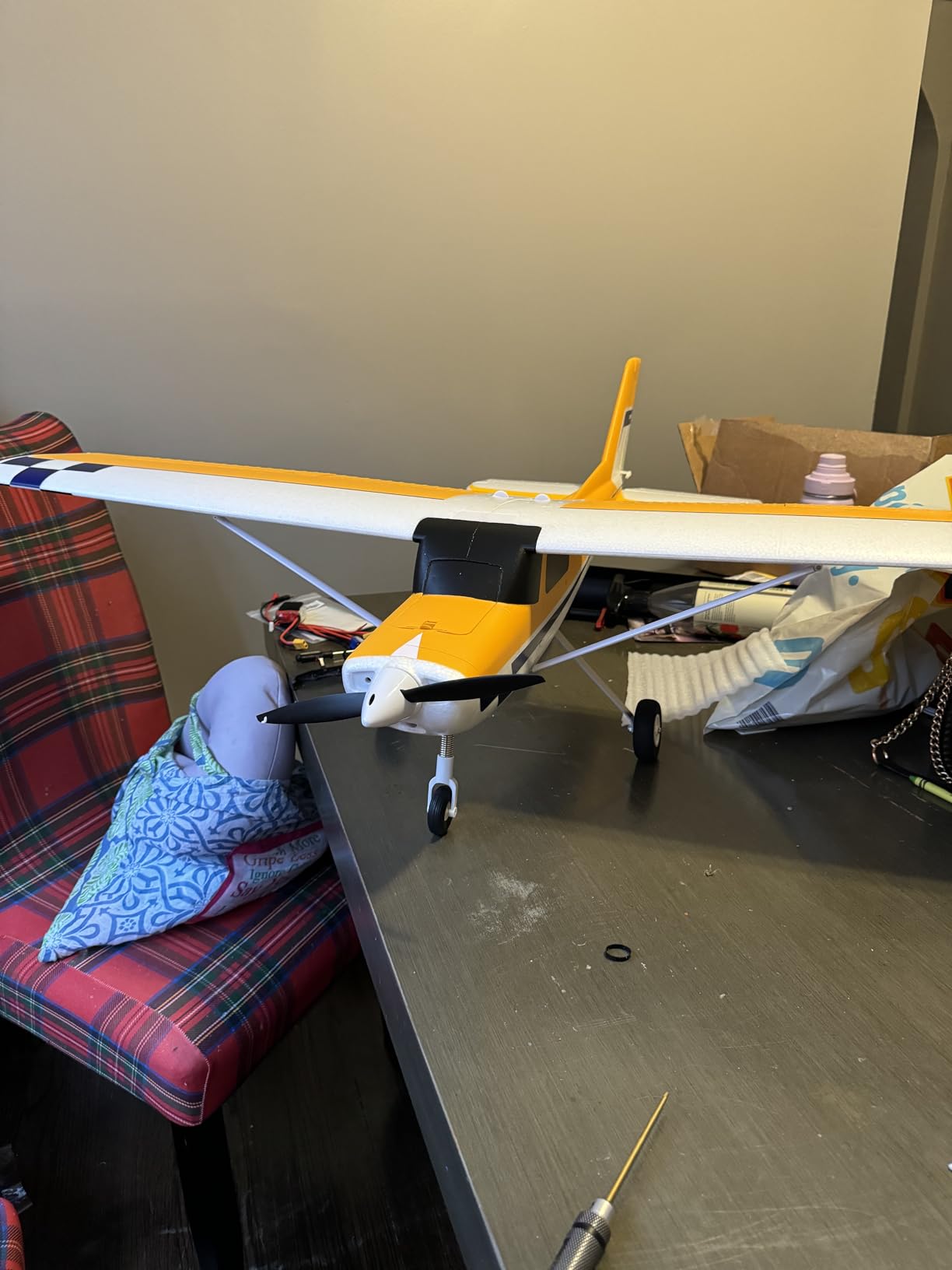 Fms Rc Planes for Adults Beginners 1220mm Ranger Remote Control Airplane with Reflex Yellow Hobby Rc Airplanes PNP customer photo 1