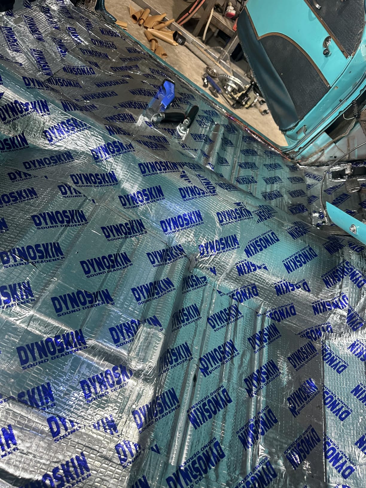 100 mil Car Sound Deadening Mat, Butyl Automotive Sound Deadener, Audio Noise Insulation and dampening 26 SqFt customer photo 1