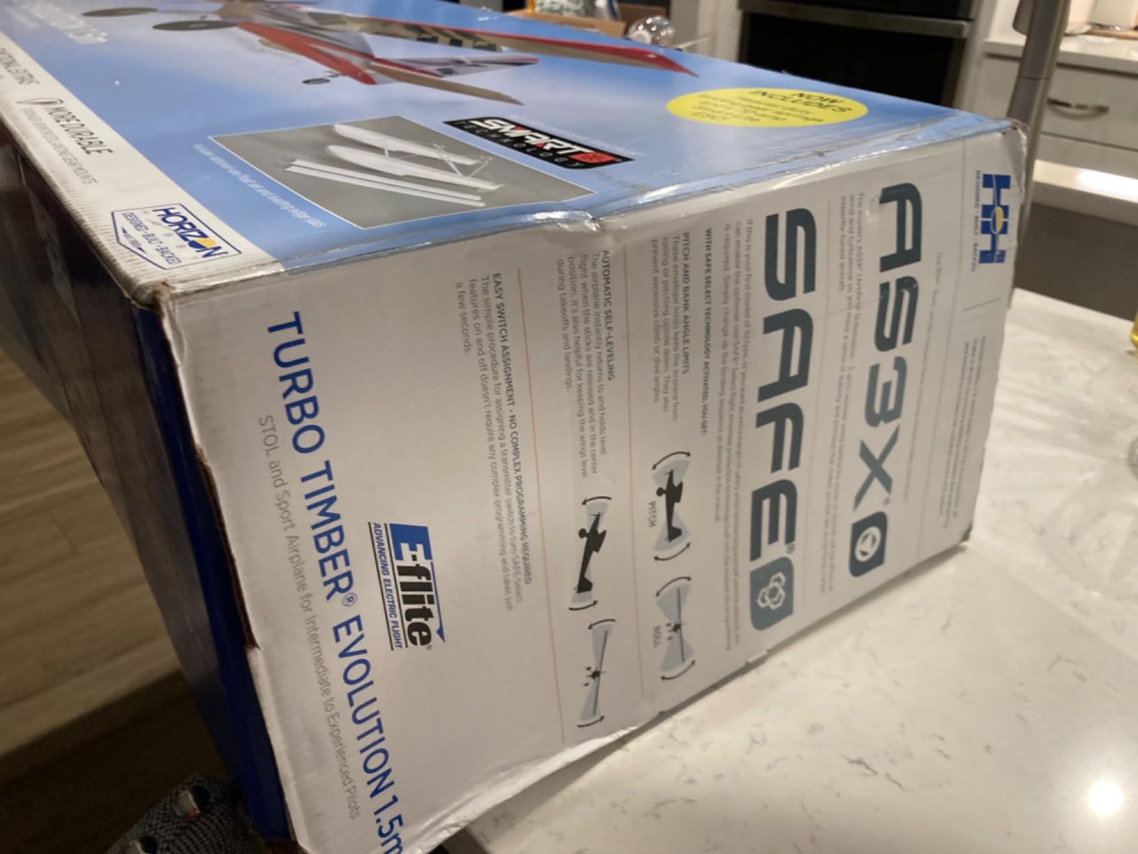 RC Airplane Turbo Timber Evolution 1.5m Smart BNF Basic Transmitter Battery and Charger Not Included Includes Floats EFL105250B customer photo 2