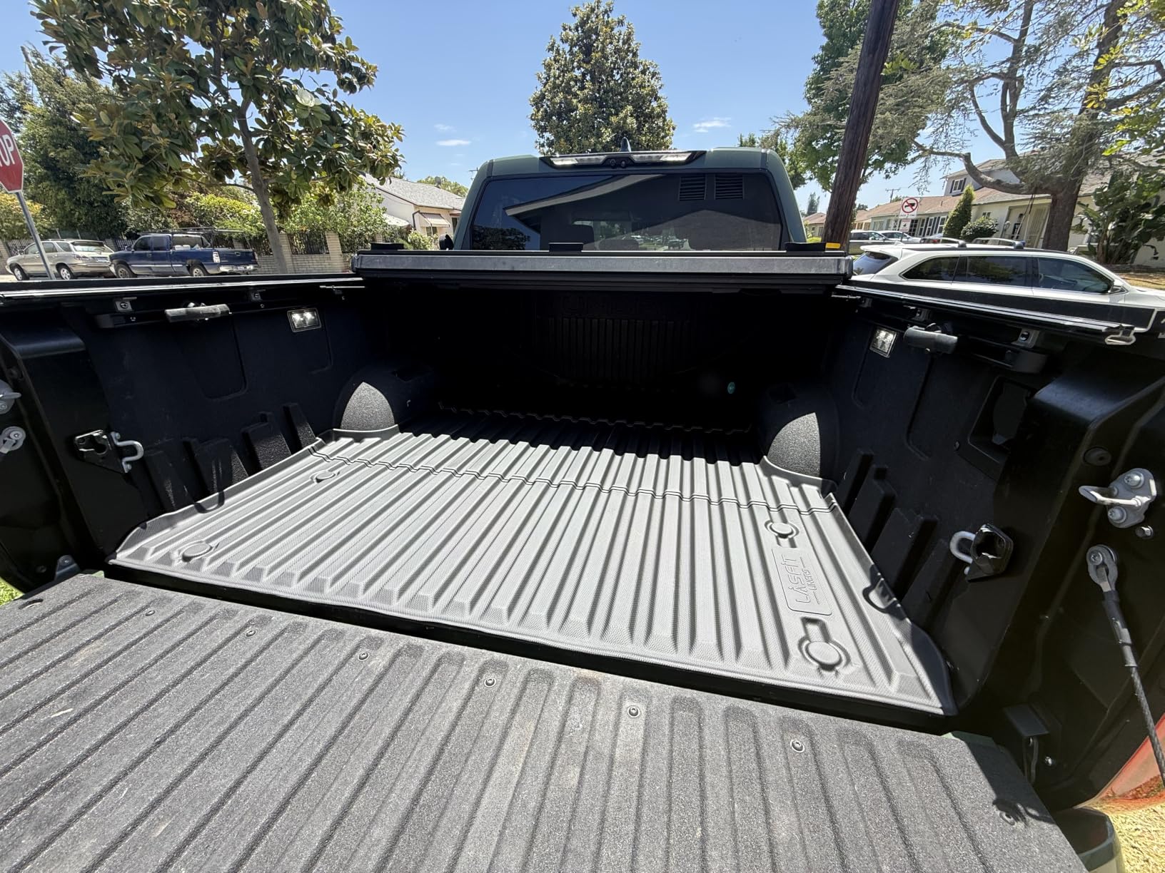 LASFIT Truck Bed Mat for Chevrolet Silverado/GMC Sierra 1500 2019-2026 customer photo 1