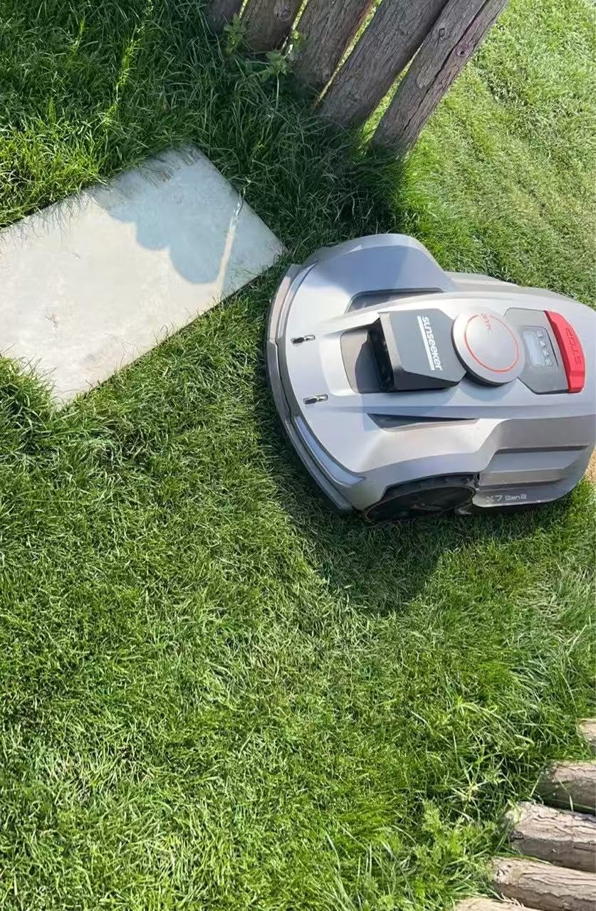 Sunseeker X7 AWD Robot Lawn Mower, RTK, Vision AI, 0.75 Acre, Wire-Free - Flagship AWD mowing for homeowners with large, challenging yards, steep slopes and uneven terrain customer photo 1