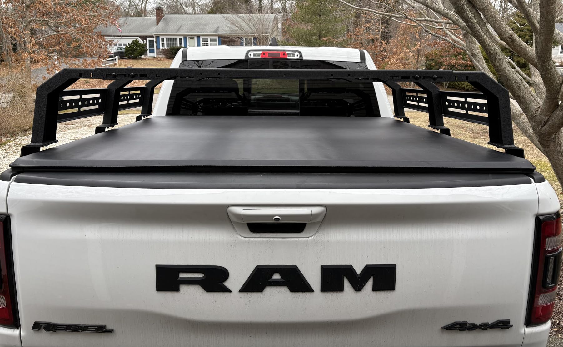 Overland Bed Rack for Full-Size & Mid-Size Pickup Truck, Compatible with Tonneau Cover, No Drilling Installation customer photo 1