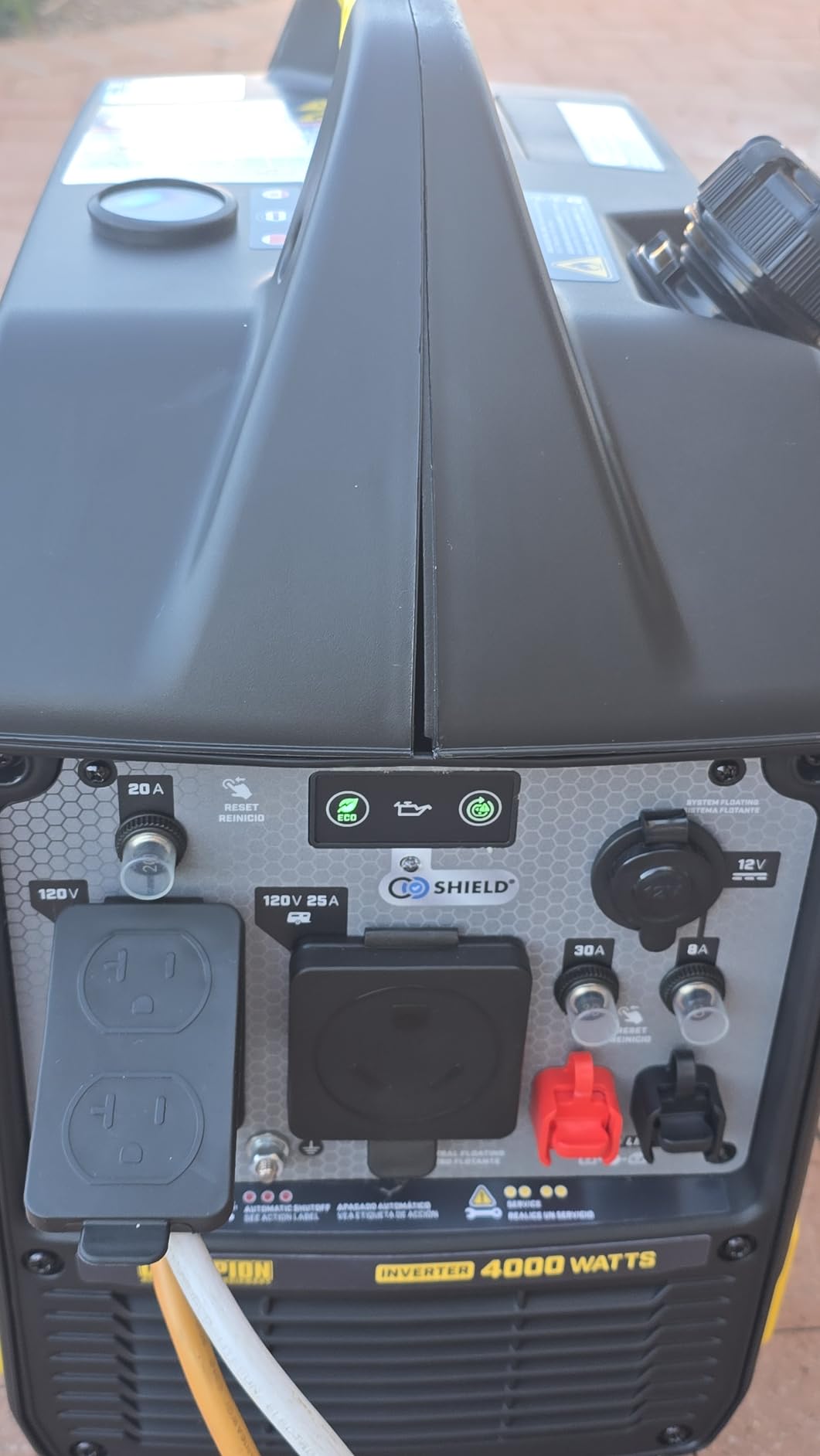 Champion Power Equipment 4000-Watt RV Ready Portable Inverter Generator with Quiet Technology and Free 3-Year Warranty customer photo 1