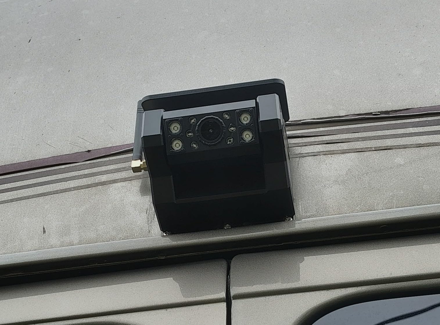 RV Backup Camera with Solar Magnetic: Long Distance No Signal Delay, 7 Inch Touch Key Monitor with Recording, HD 1080P Wireless Backup Camera for Trailer, 5th Wheel, Camper customer photo 2