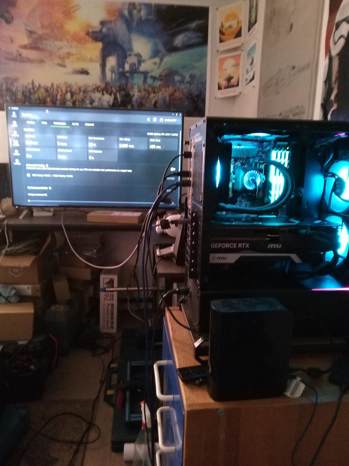 MSI GeForce RTX 4070 Ti Super 16G Ventus 3X Black OC Graphics Card, 16GB GDDR6X customer photo 2