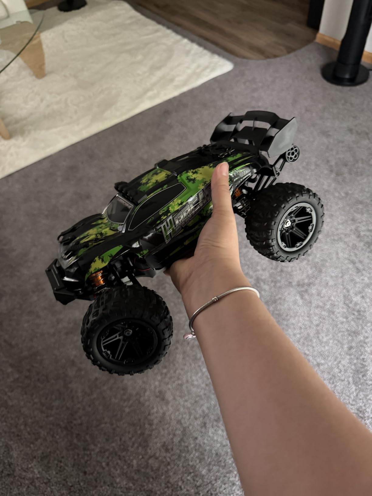 X-TMAGA 1:14 Scale All Terrain RC Cars for Adults & Boys (HS14323), Max Fast 40+ KPH, 4WD Off-Road RC Truck for Snow & Sand & Mud, 4X4 Waterproof Remote Control Car with 2 Rechargeable Batteries customer photo 2