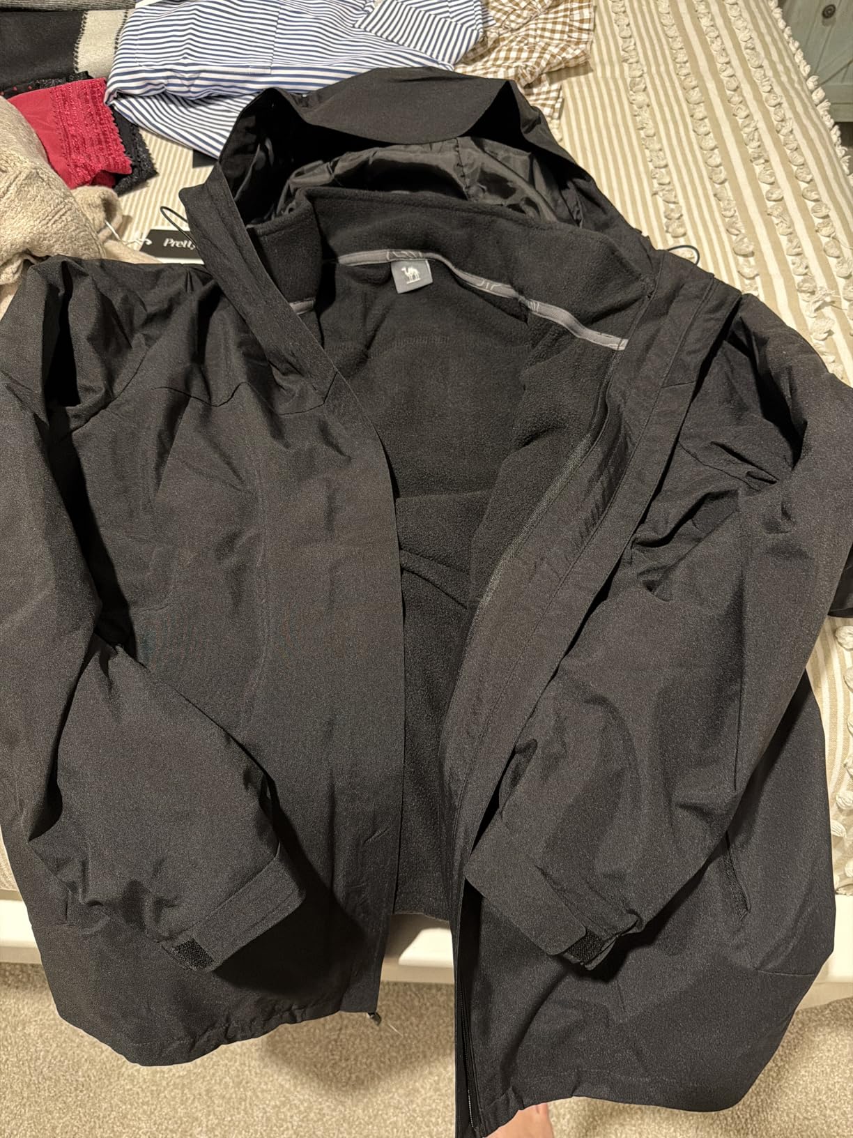 CAMEL CROWN Women's Ski Jacket Waterproof 3 in 1 Winter Coat with Fleece Inner Warm Windproof For Snow Outdoor Hiking customer photo 1