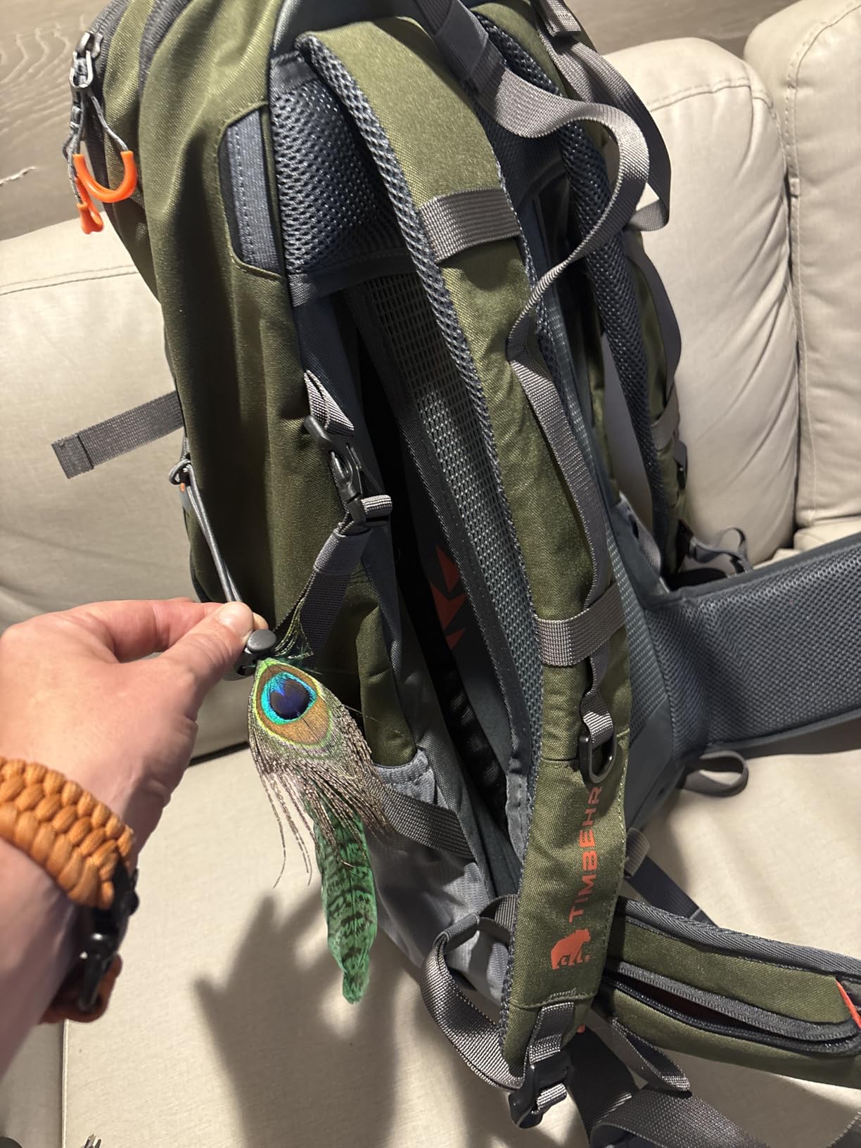 Hunting Backpack with Rifle Gun & Bow Holder Hunting Daypack compatible with YKK Zippers & Buckles, Waterproof Lightweight Tactical Backpack with Rain Cover, Durable, Comfort customer photo 1