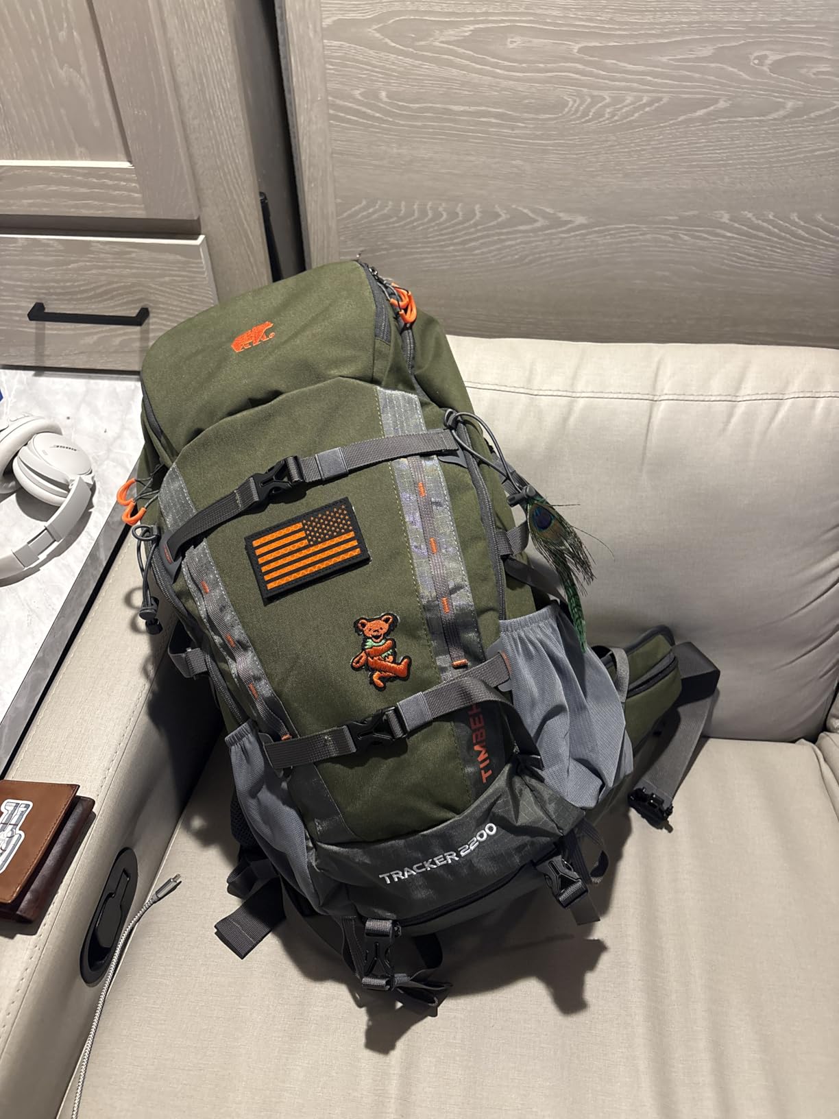 Hunting Backpack with Rifle Gun & Bow Holder Hunting Daypack compatible with YKK Zippers & Buckles, Waterproof Lightweight Tactical Backpack with Rain Cover, Durable, Comfort customer photo 2