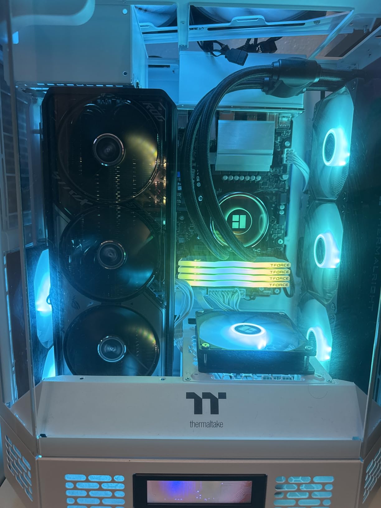 Thermalright 5 Pack TL-C12C-S CPU Fan 120mm ARGB Case Cooler Fan, 4pin PWM Silent Computer Fan with S-FDB Bearing Included, up to 1550RPM Cooling Fan (5 Quantities) customer photo 2
