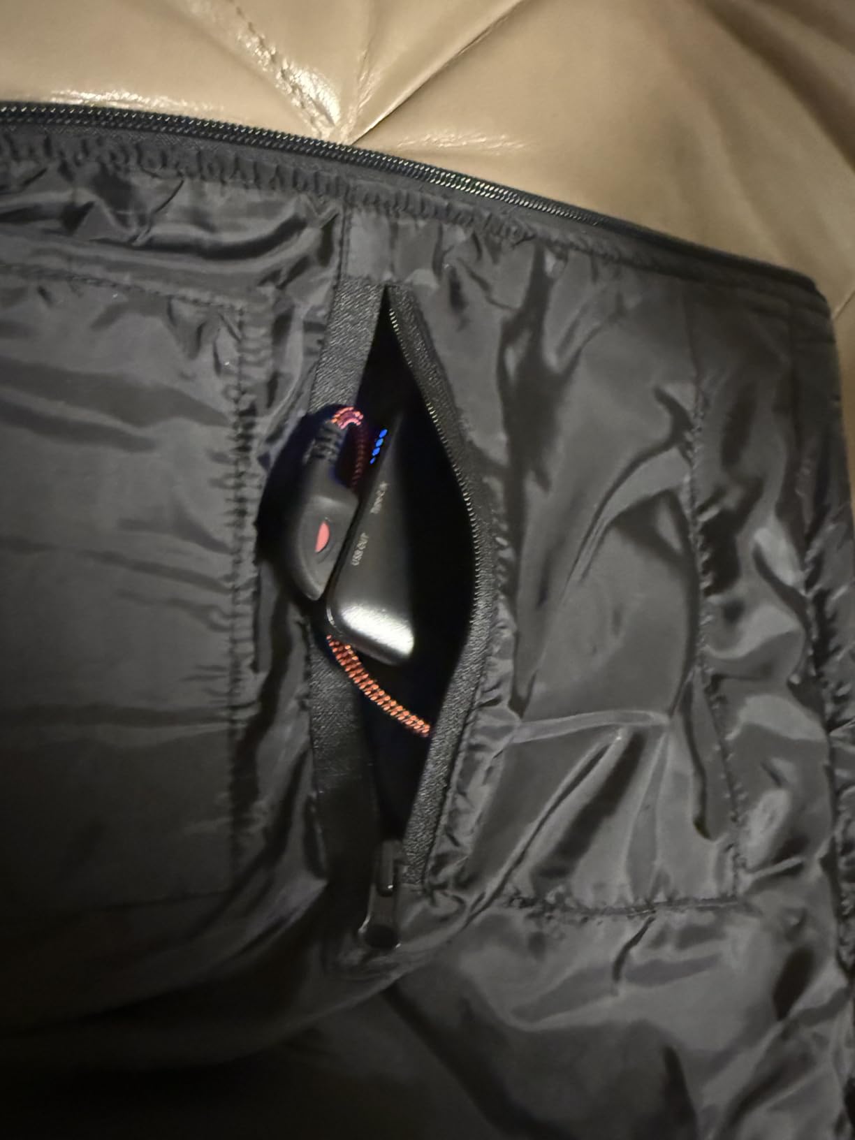 Heated Vest For Men with Battery Pack, Electric Heated Jacket, Smart Controller with Light-Out Design customer photo 1