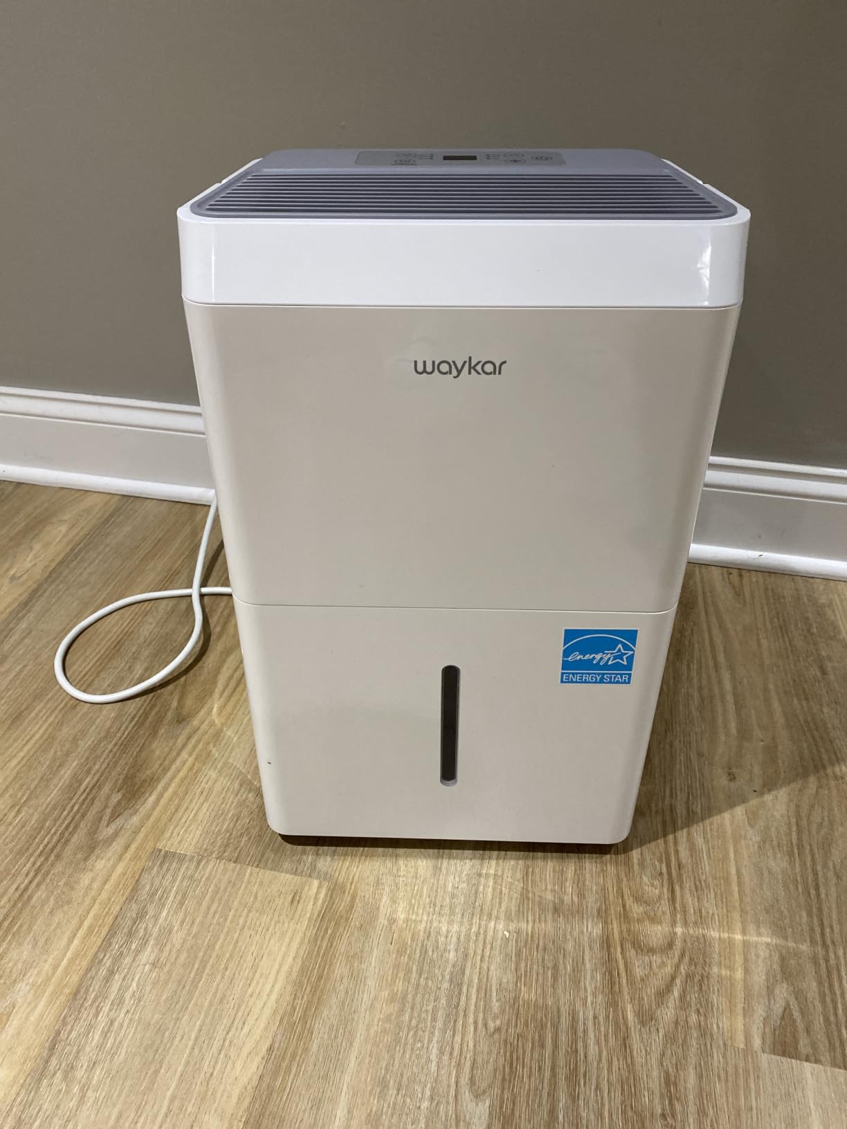 Waykar 6000 Sq.Ft Energy Star Dehumidifier for Basement & Home, 120 Pint/Day with Drain Hose & Tank, Ultra Quiet (40 dB), Smart Auto Comfort Mode customer photo 2