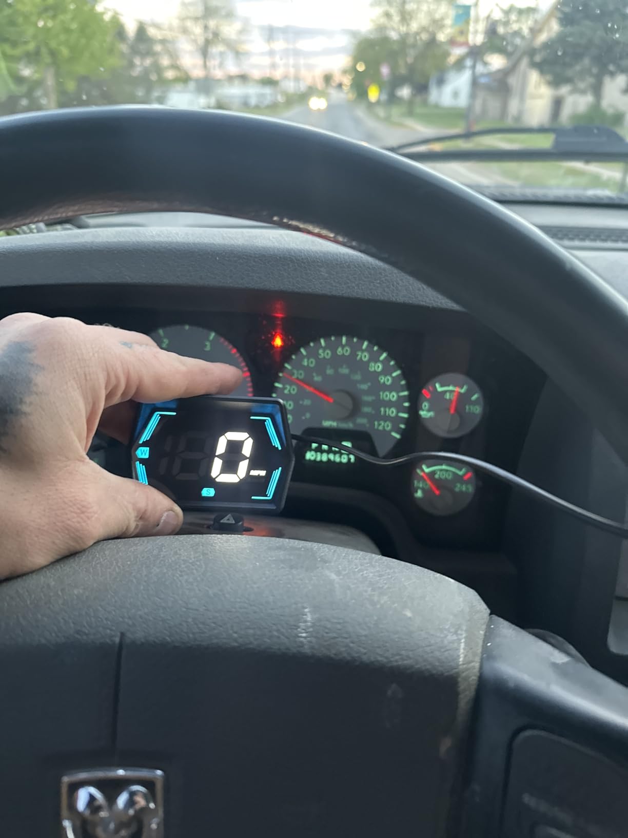 Universal Car HUD GPS Speedometer G20 Car Heads-up Display Plug and Play with USB Connection, Displays MPH, Comes with Compass Over Speed Alert HD Display Speedometer for All Vehicles customer photo 2