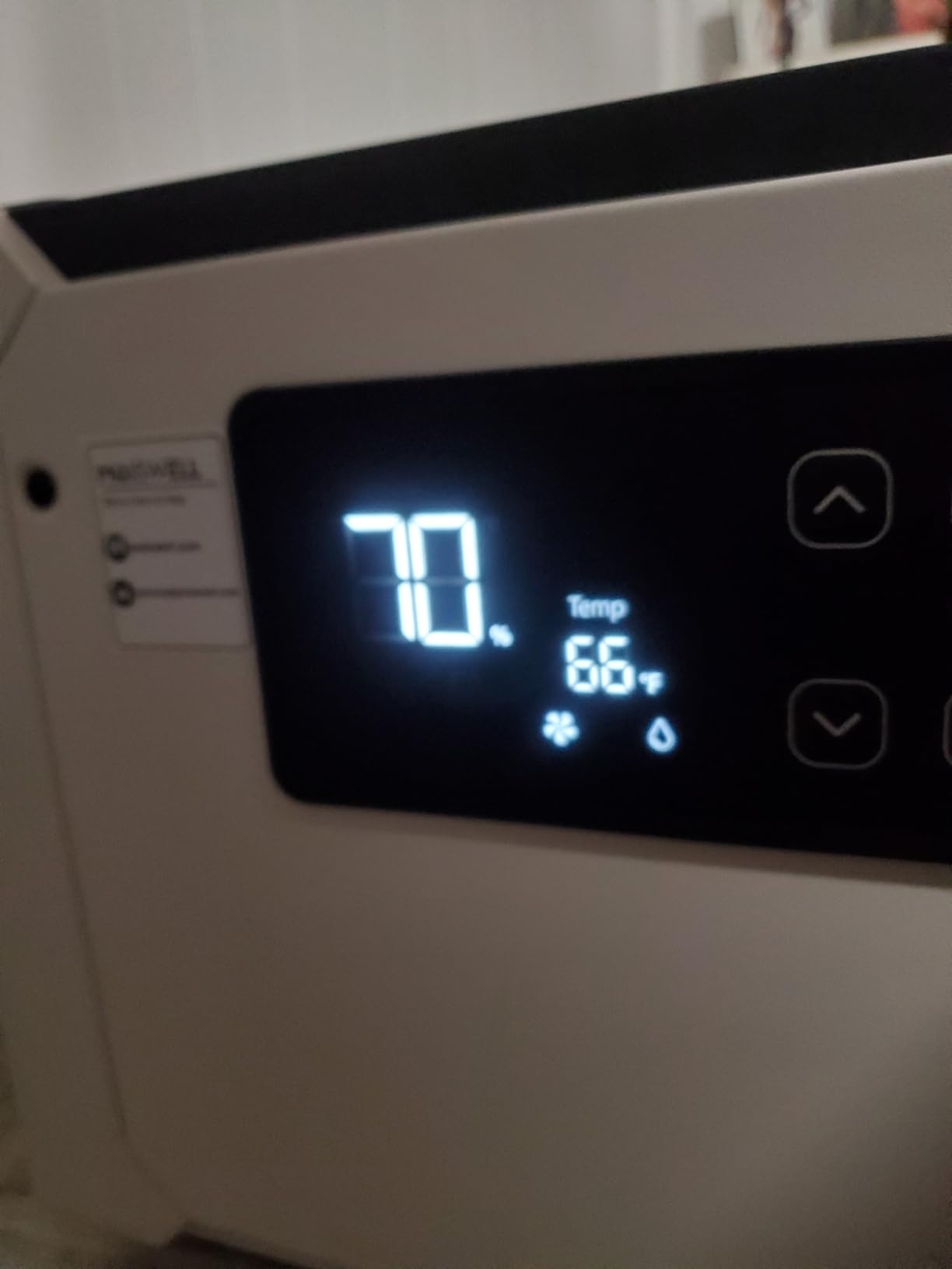 70 Pints Commercial Dehumidifier with Drain Hose, Compact Crawl Space Dehumidifiers for Basement and Home, Energy Star Certified, Automatic Defrost | MOISWELL Defender ME-7 customer photo 1