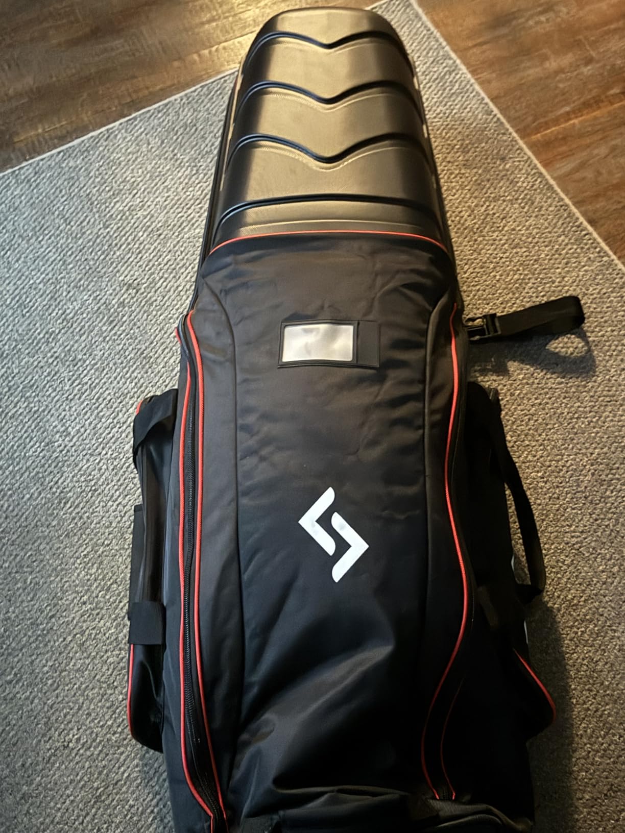Hard Top Golf Travel Bag for Airlines - Durable Golf Club Case with Wheels, Interior Cushion, TSA Lock & Support Rod - Collapsible Hard Shell Protection customer photo 2