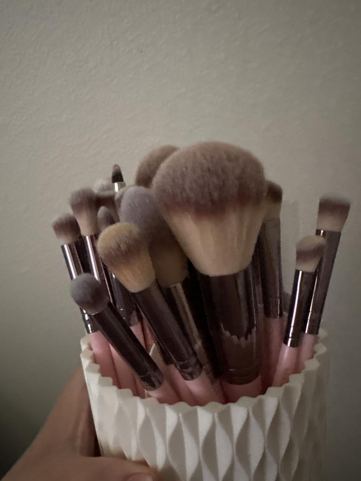 MAANGE Makeup Brushes 51 Pcs Makeup Kit, Multi-functional Makeup Tool Set with Makeup Brush Foundation Brush Make up Brushes Set Bag customer photo 2