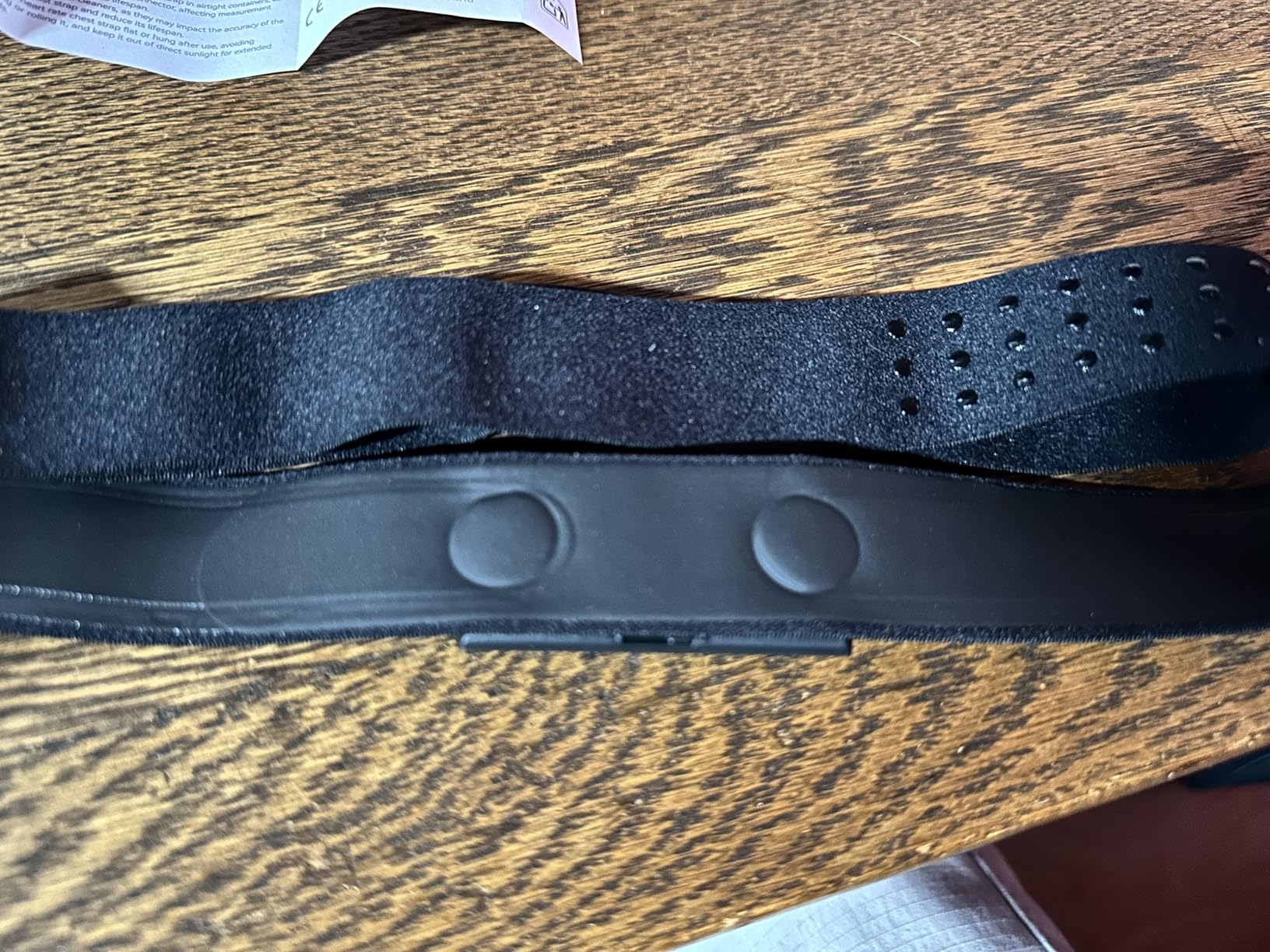 CYCPLUS Heart Rate Monitor Chest Strap H2Pro, Bluetooth ANT+ 500h Battery IPX7 customer photo 2