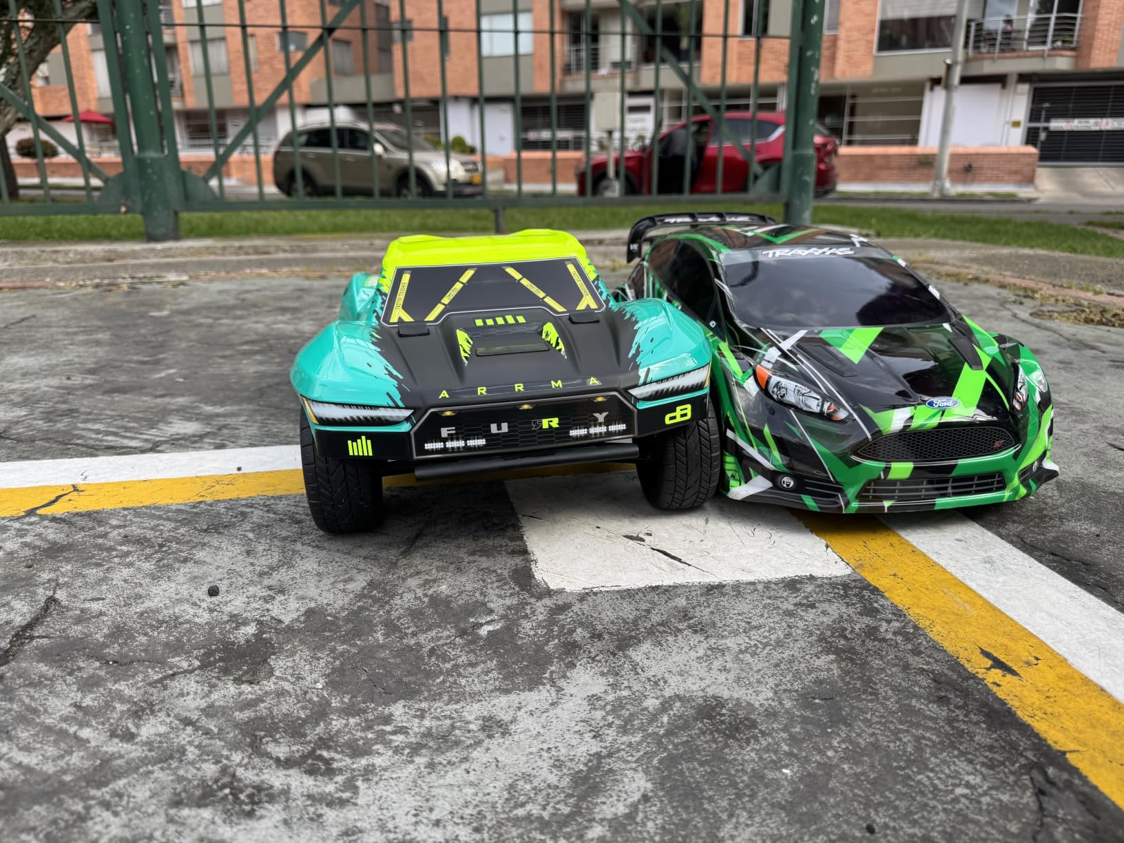 ARRMA RC Truck 1/10 FURY 2wd 223S BLX Brushless Short Course Truck RTR (Battery and Charger Not Included) with DSC, Blue, ARA3521T1 customer photo 1