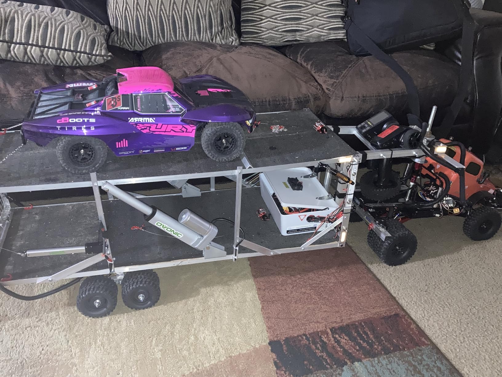 ARRMA RC Truck 1/10 FURY 2wd 223S BLX Brushless Short Course Truck RTR (Battery and Charger Not Included) with DSC, Blue, ARA3521T1 customer photo 2