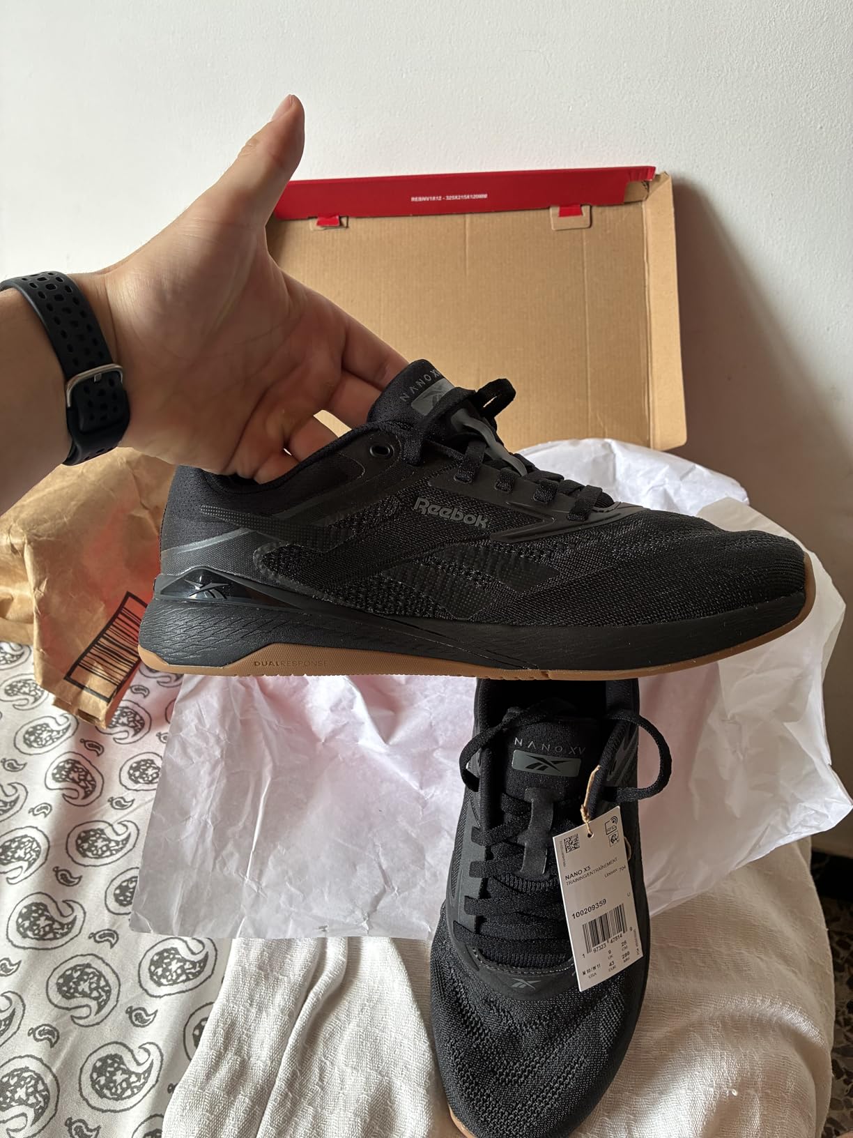 Reebok Nano X5 Mens Shoes, Cross Training Sneakers for Men customer photo 2
