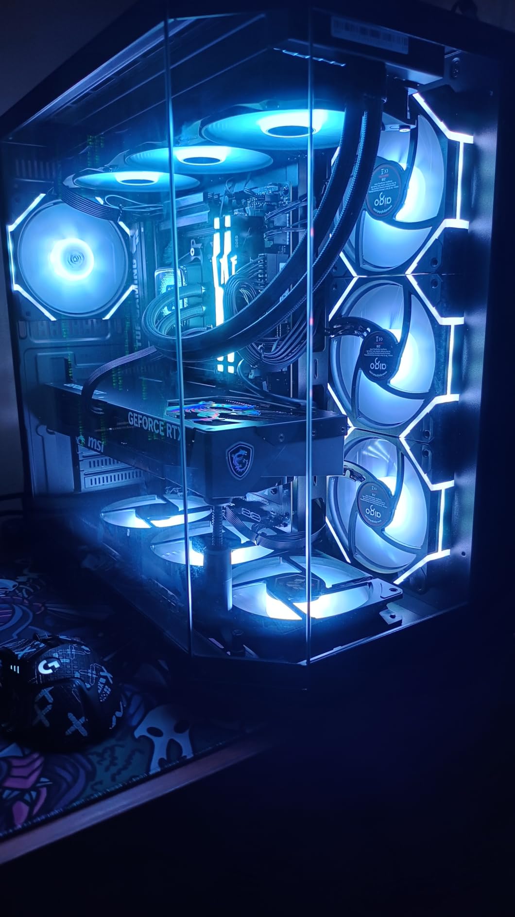 ASUS TUF Gaming B850-PLUS WiFi AMD AM5 B850 ATX Motherboard, 14+2+1 80A Stages, AI Ready, DDR5, PCIe 5.0, 3X M.2, Wi-Fi 7, 2.5Gb LAN, DisplayPort, HDMI, USB 10Gbps & 20Gbps Type-C, BIOS Flashback customer photo 1