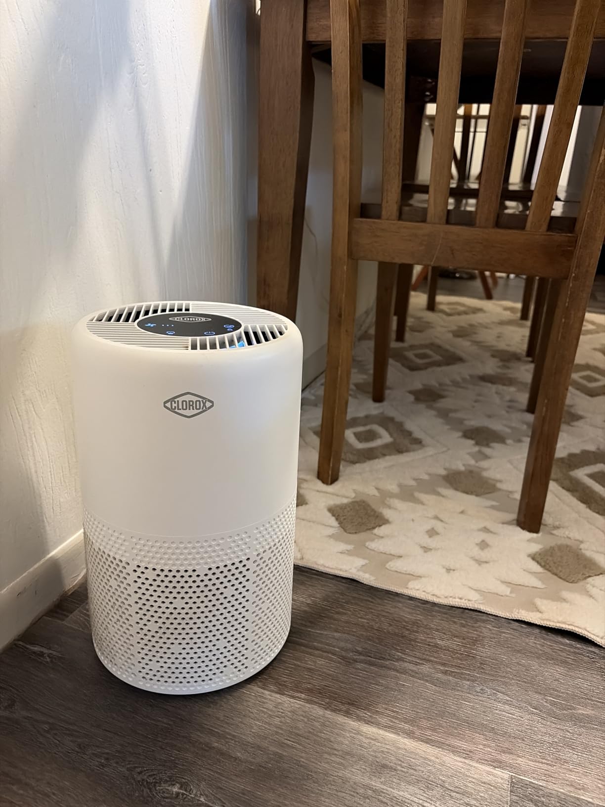 Clorox Turbo Air Purifiers for Home, True HEPA Filter, Quickly Cleans Medium Rooms Up to 1,000 Sq Ft, Reduces 99.9% of Mold, Viruses, Wildfire Smoke, Allergens, Pet Allergies, Dust, Whisper Quiet customer photo 1