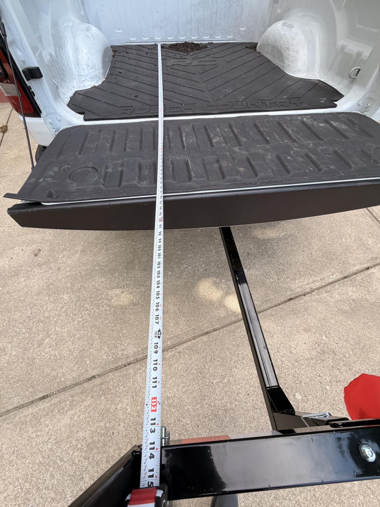 Truck Bed Extender, Pickup Truck Bed Extender Hitch Mount | 500lbs Capacity, 2 in 1 Design, Truck Bed Extension for Kayak Canoe Ladder Lumber customer photo 2