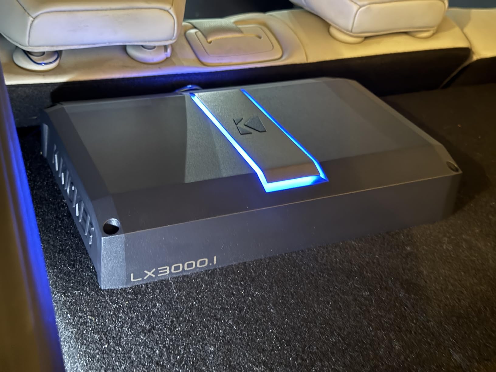 Kicker LX3000.1 3000w Mono Class-D Subwoofer Amplifier with Smart Bass (51LX30001) customer photo 1