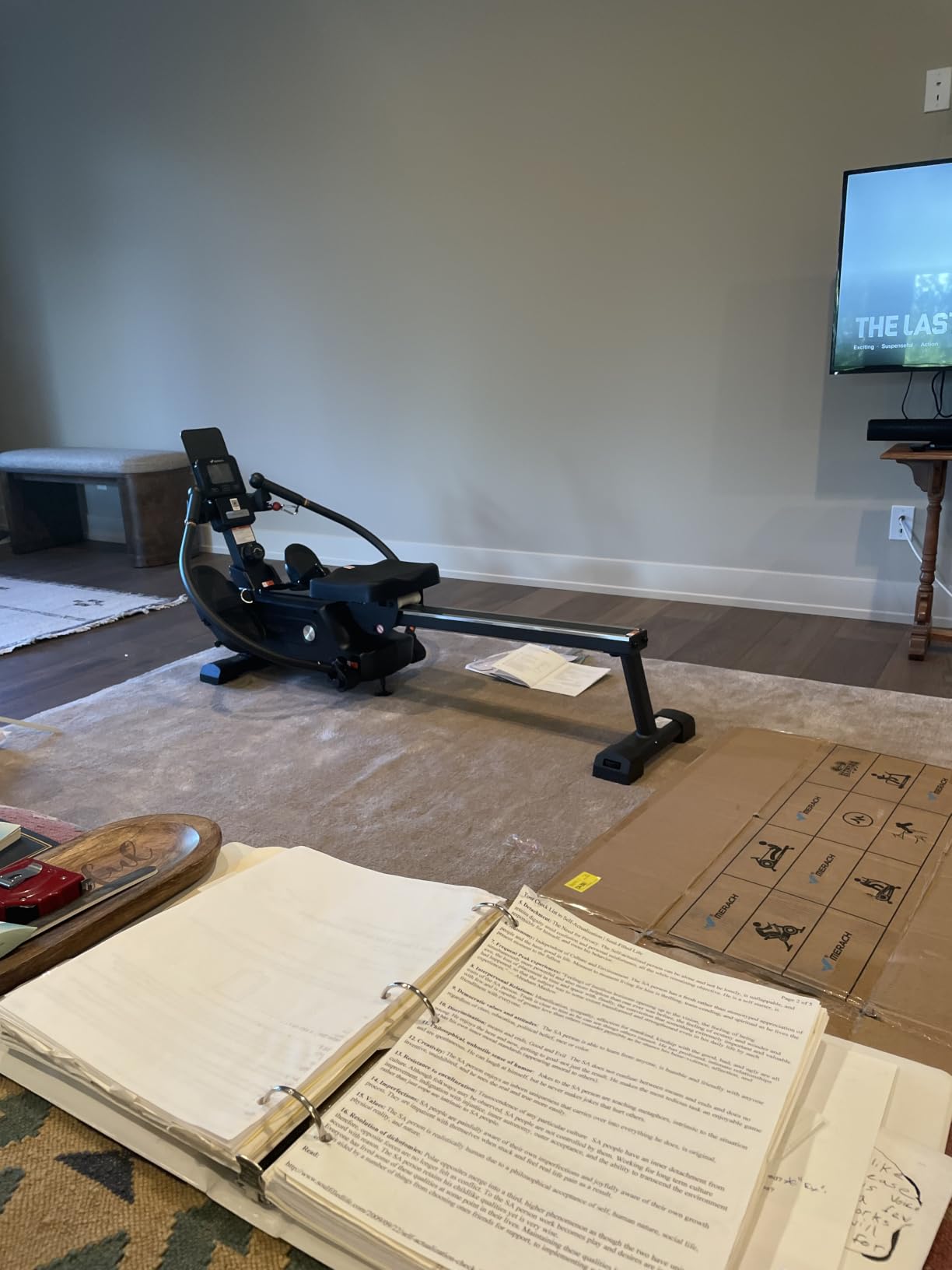 Merach RS3 Scull Rowing Machine for Home, Simulate Real Row, Ergonomic Seat | 16 Levels Quiet Magnetic Resistance, Multiple Rower Modes, Full-Body Workout, Multi-App Support, Max 350 lbs Capacity customer photo 2