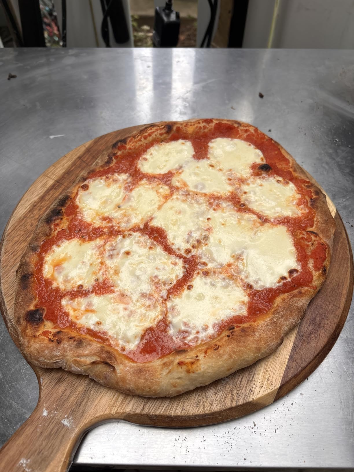 Ninja Artisan Pizza Oven, 12-in Pizza in 3-Min, 700F, 5-in-1, Gray, MO201 | Ninja Artisan Electric Pizza Oven bakes 5 pizza styles and air fries, all in one outdoor appliance. customer photo 2