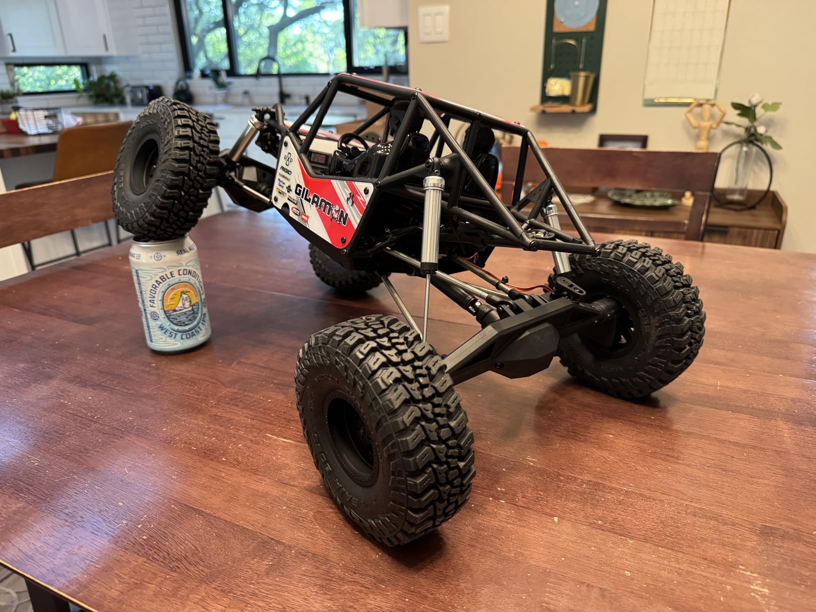 Axial RC Crawler 1/8 AXP8 Gilamon 2.2 4X4 RTR Brushed Trail Buggy, Red (Battery and Charger Not Included), AXI-1207T2 customer photo 2