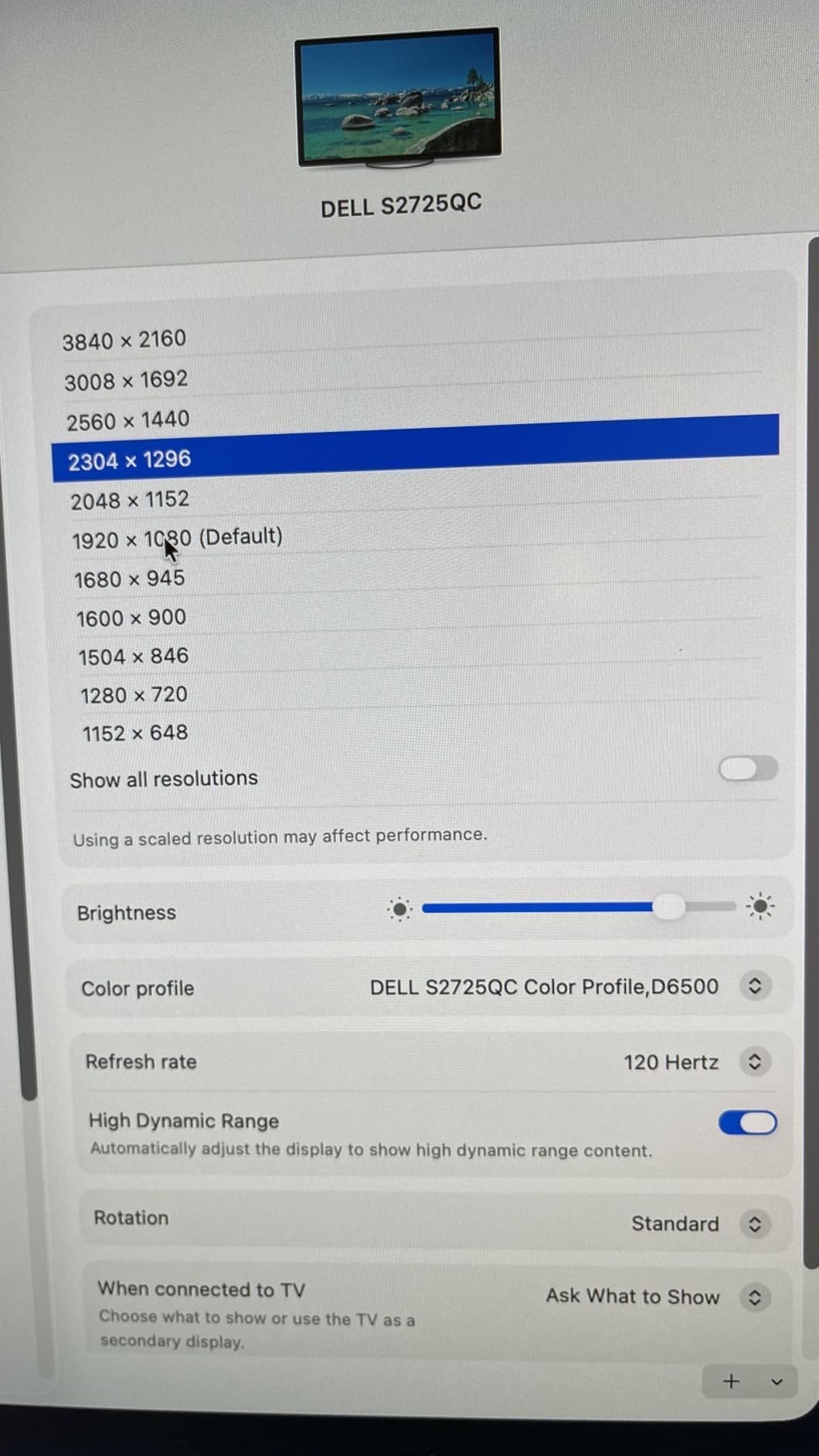 Dell 27 Plus 4K USB-C Monitor - S2725QC - 27-inch 4K (3840 x 2160) 120Hz, AMD FreeSync Premium, sRGB 99% customer photo 1