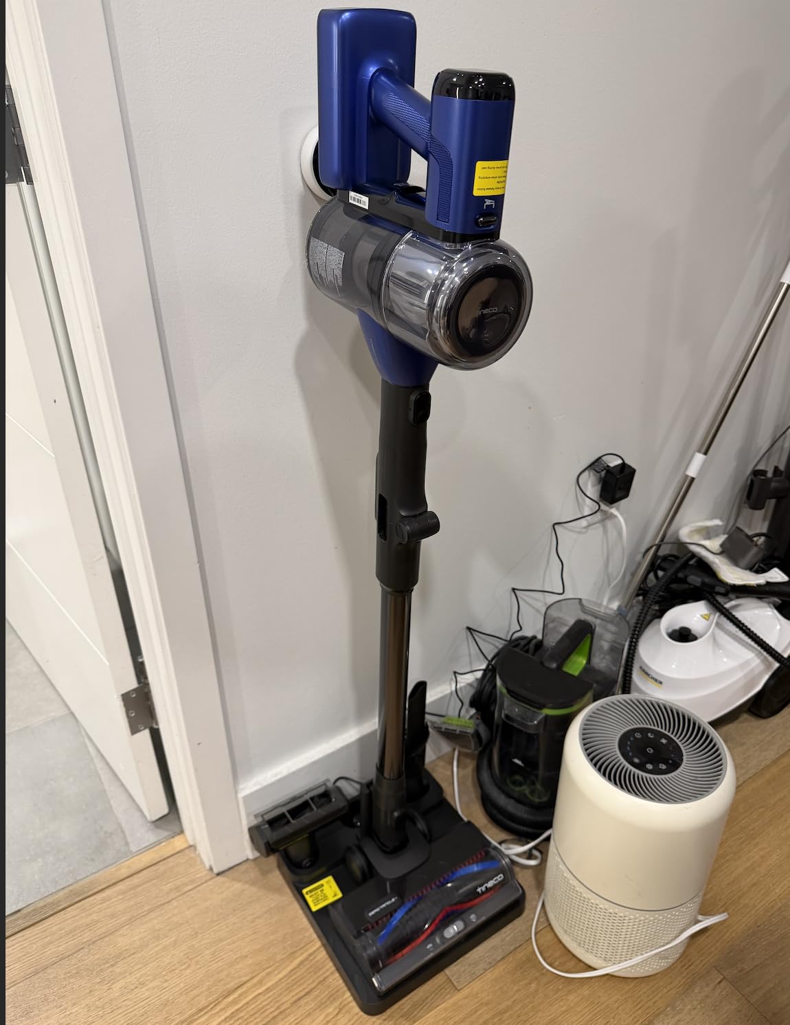 Tineco Pure ONE S50 Pro Cordless Vacuum, 200AW Suction, 95Min Runtime, Anti-Tangle Brush, 120° Green Light, Easily Tackles Large Debris, Stick Vacuum Cleaner for Pet Hair, Carpet & Hard Floor customer photo 2