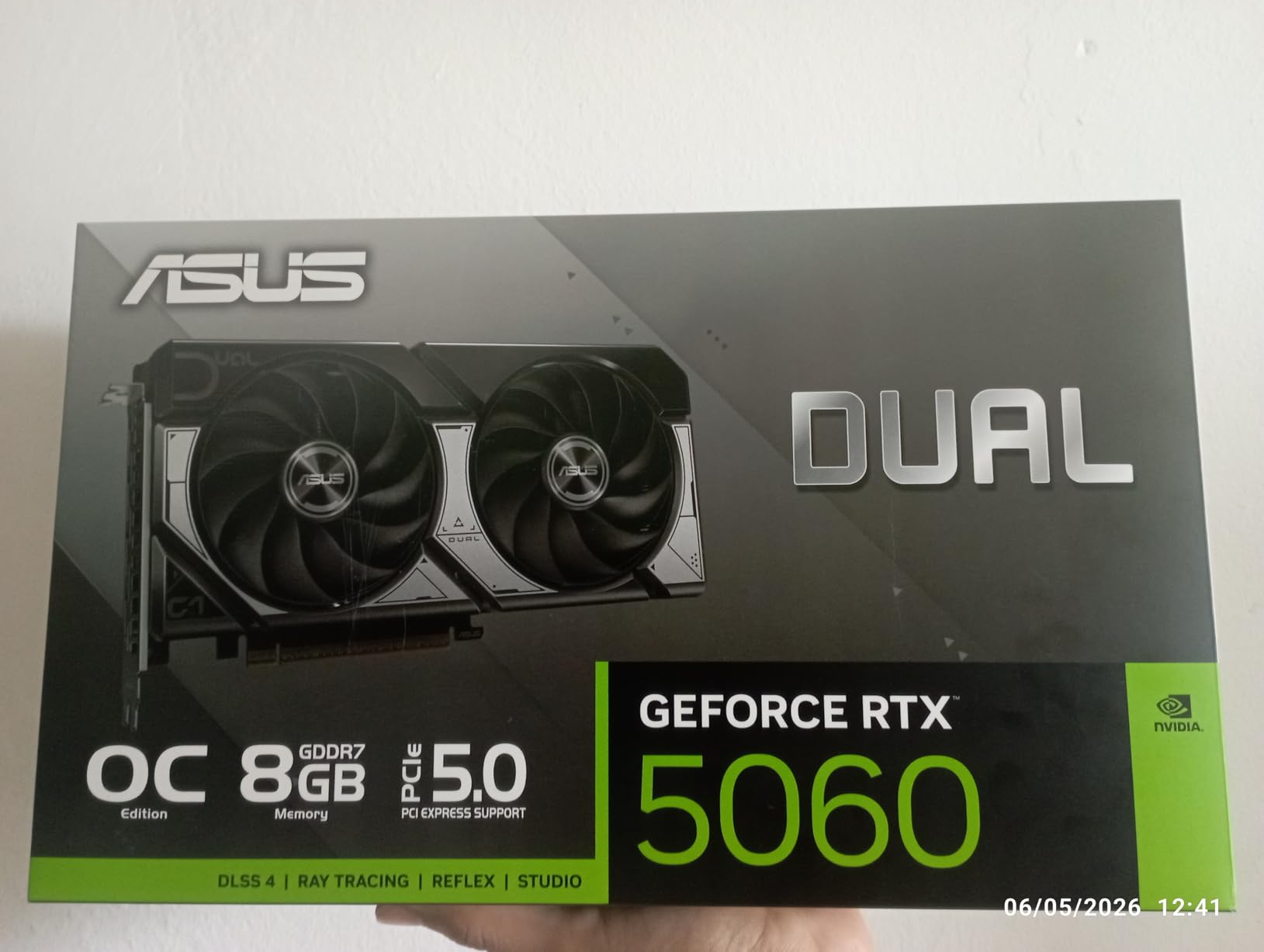 ASUS Dual NVIDIA GeForce RTX 5060 8GB GDDR7 OC Edition customer photo 2