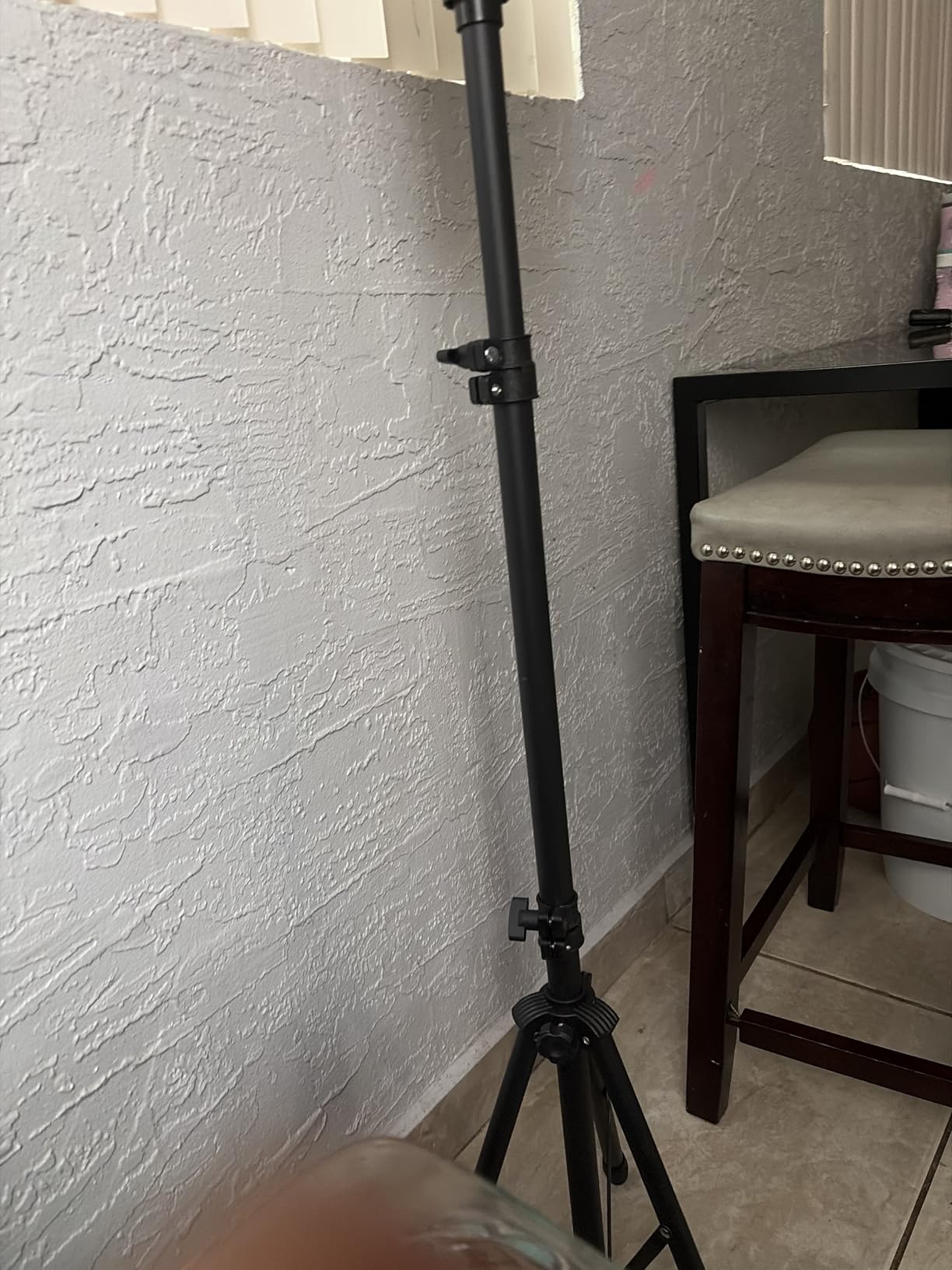 Wig Stand Tripod, 50 Inch Adjustable Mannequin Head Stand, Wig Head Stand for Cosmetology, Hairdressing Training - Includes T-Pins, Comb, Hair Clips & Carrying Bag (Head Not Included) customer photo 2