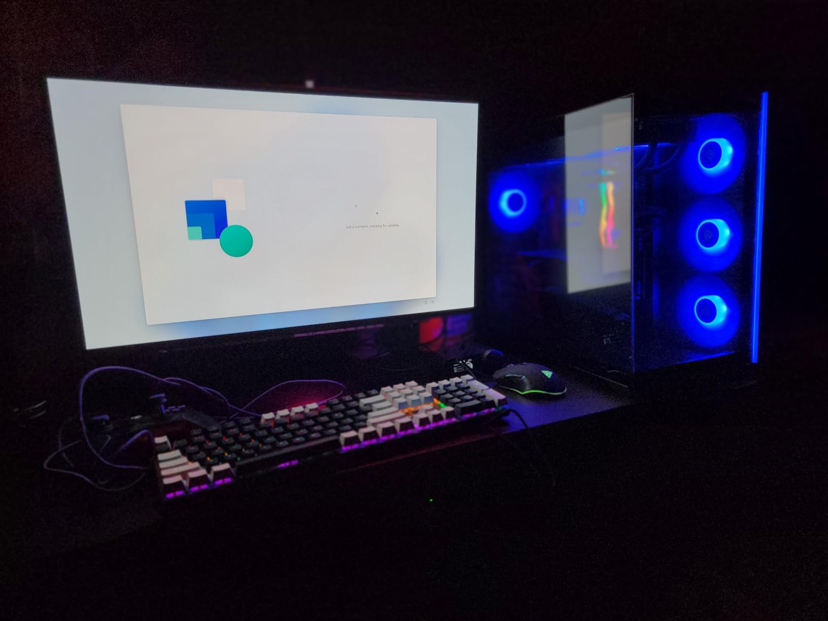 STORMCRAFT Falcon Gaming PC Ryzen 7 7800X3D RTX 5070 32GB RAM DDR5 1TB SSD | AMD R7 5.0GHz CPU, 12GB GDDR7 VGA, RGB 6000MHz DRAM, B850 Chipset, 360mm AIO, 850W Gold PSU, 1440P 4K Prebuilt Tower Computers customer photo 2