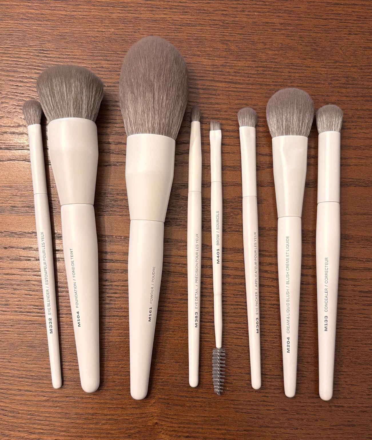 Morphe Best of Blends 8 Piece Makeup Brush Set - Face and Eye Makeup Brushes for Foundation, Concealer, Powder, Blush, Eyeshadow & Brows - Professional Brush Kit customer photo 1