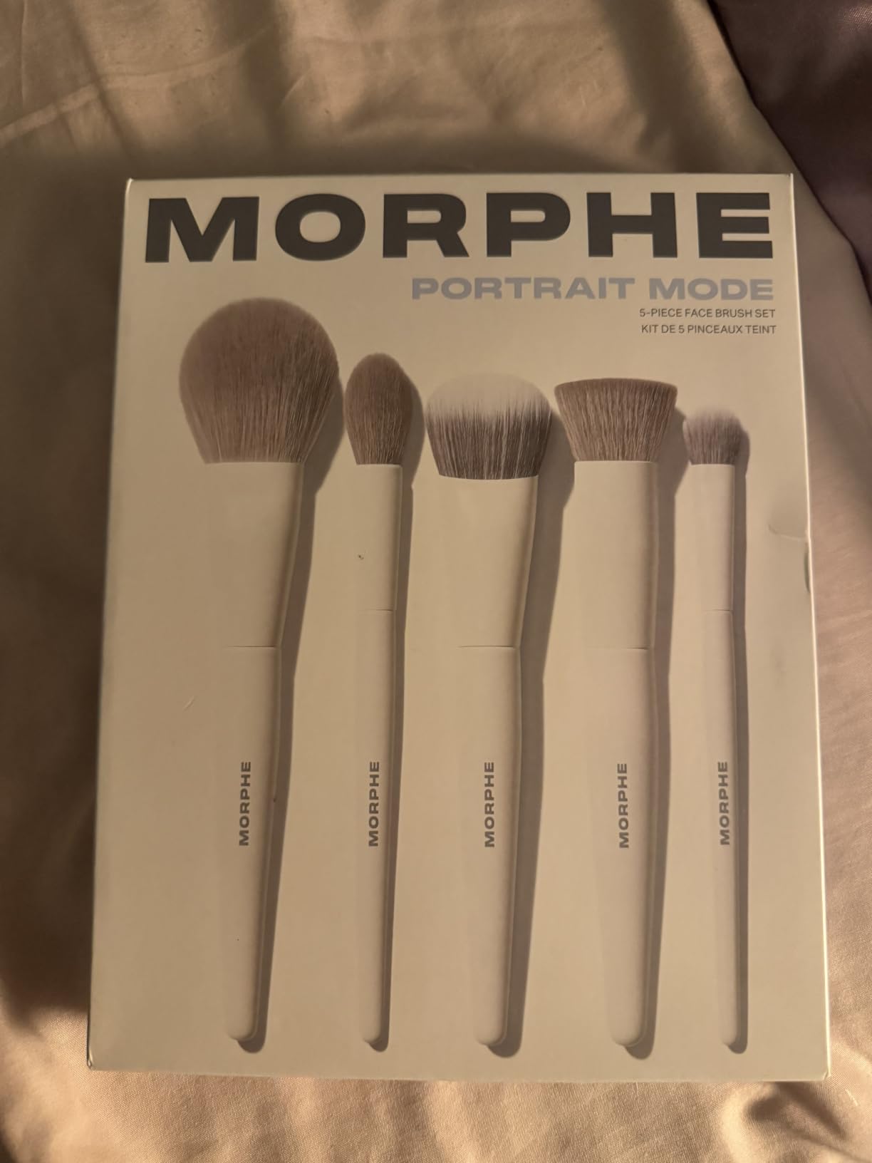 Morphe Portrait Mode 5 Piece Makeup Brush Set - Professional Makeup Brushes for Foundation, Concealer, Powder, Bronzer customer photo 2