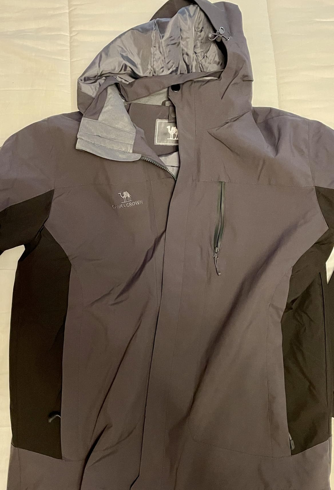 CAMEL CROWN Men's 3 in 1 Ski Snow Jacket Waterproof Winter Snow Coat Windproof Warm Fleece Lining Hiking Rain Jacket Hooded customer photo 2