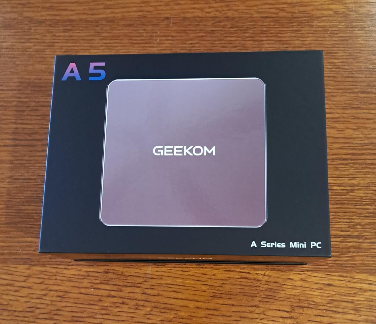 GEEKOM A5 Mini PC, Home Office & Media Server Desktop Computer, AMD Ryzen 5 7430U, 16GB RAM(Upgradable) 1TB M.2 NVMe SSD, Windows 11 Pro, Support 8K/Wi-Fi 6/USB 3.2/SD Slot/6x USB, 3-Year Coverage customer photo 1