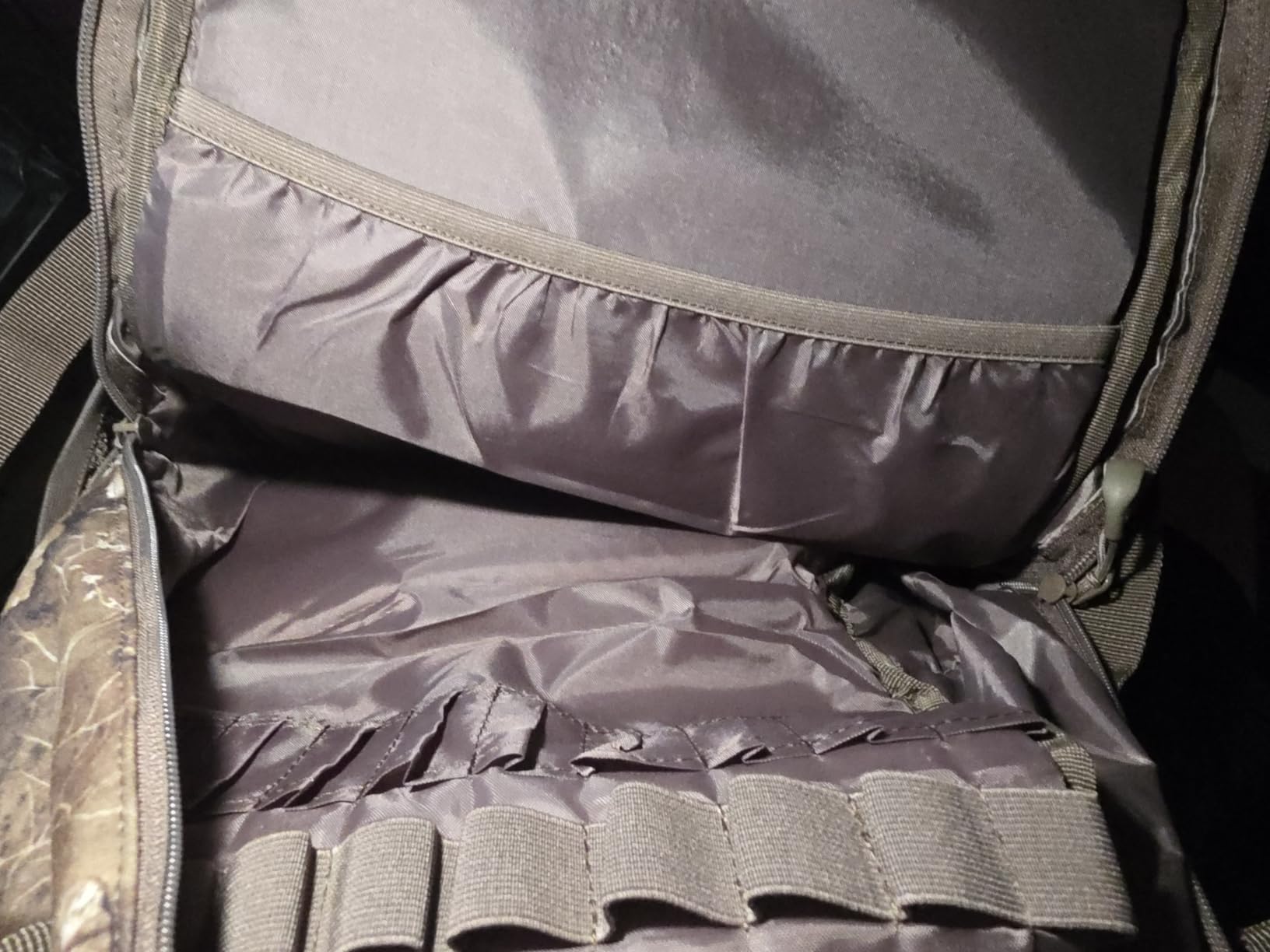 Hunting Backpack for men Silent Fabric Rifle Bow Carry System Hunting Gear | Weight 2.9 pounds, For Deer and Elk Hunting, for weapons pocket for quick use, Waterproof Camo Hunting Packs for Men customer photo 1