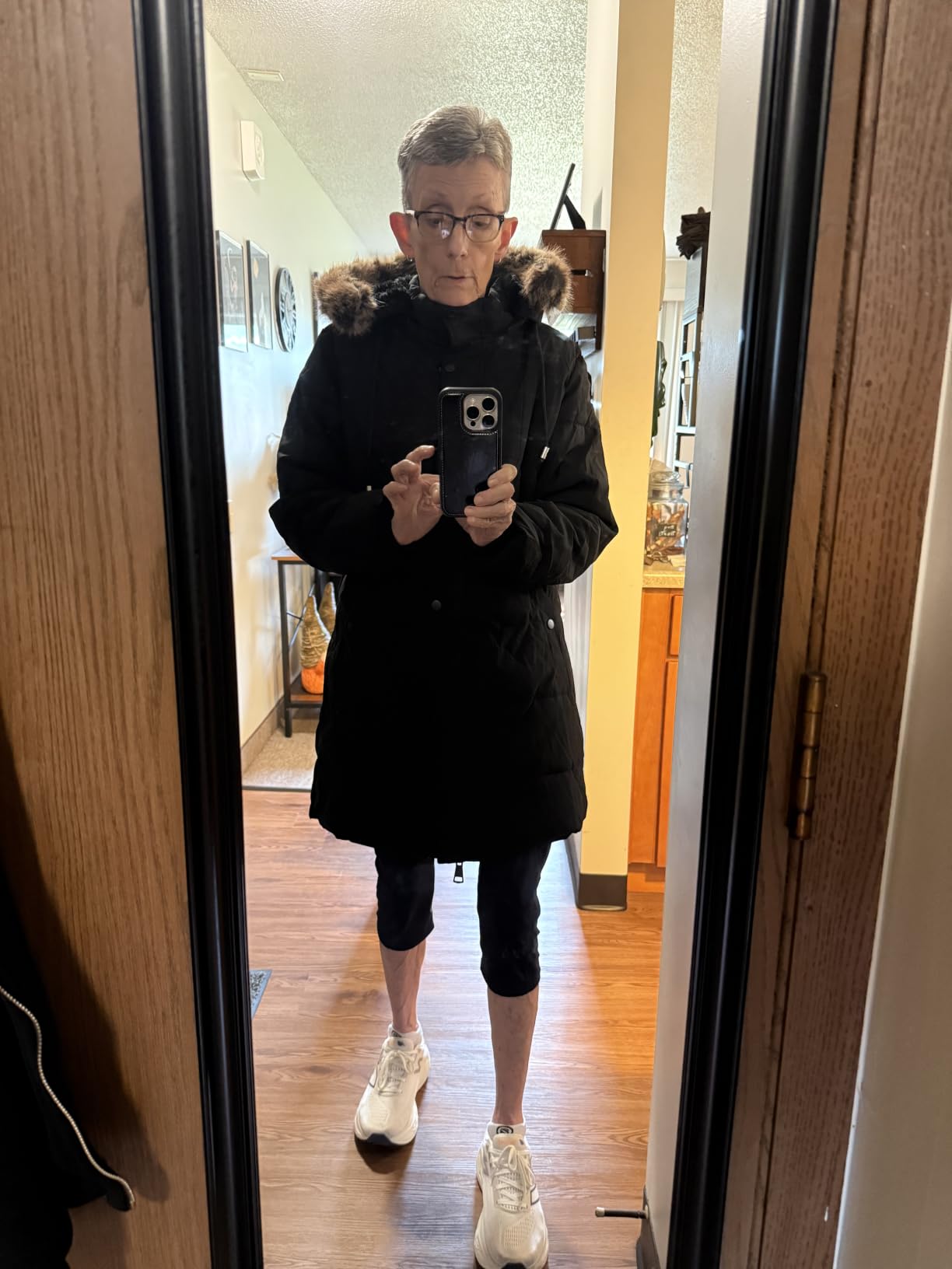 Women's Winter Coat Waterproof Long Insulated Parka with Detachable Hood customer photo 1