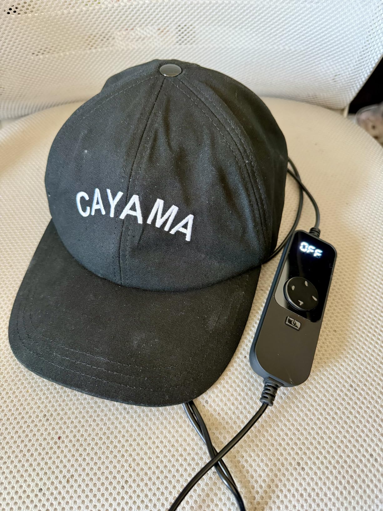 CAYAMA Red Light Hair Growth Cap for Men & Women, 528 Total Light Emitters, Full-Scalp Coverage, 660nm Red Light + NIR, Adjustable Fit, At-Home Scalp Care customer photo 1