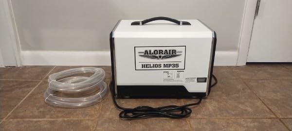 ALORAIR 70 Pints Crawl Space/Commercial Dehumidifier with Pump (Helios MP35) | Compact, Portable, Industry Water Damage Unit, Covers Up to 1,000 Sq. Ft., 6-Year Limited Warranty, for Basement, Garage customer photo 2