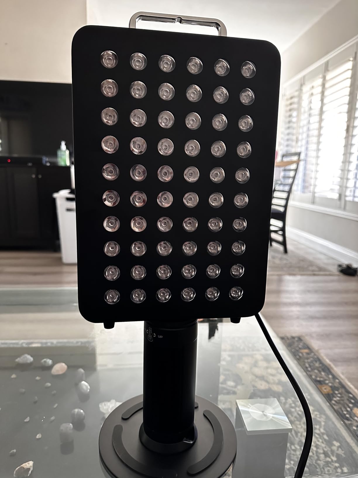 BestQool Red Light Therapy Panel, 6 Wavelengths Infrared Light Therapy with Stand, FSA-HSA Elite Grade 60 LED Dual Chip Red Light Therapy for Body, Face, Infrared and Red Light Lamp, 140W customer photo 1