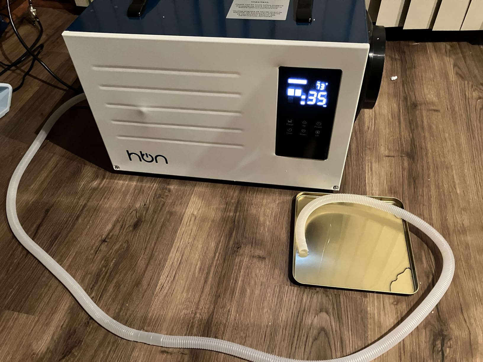 HBN Crawl space Dehumidifier 125 Pints with Pump and Drain Hose, Industrial Dehumidifier for Basement and Commercial up to 5900 Sq. Ft, Large Capacity, Built-in 24-Hour Timer customer photo 2