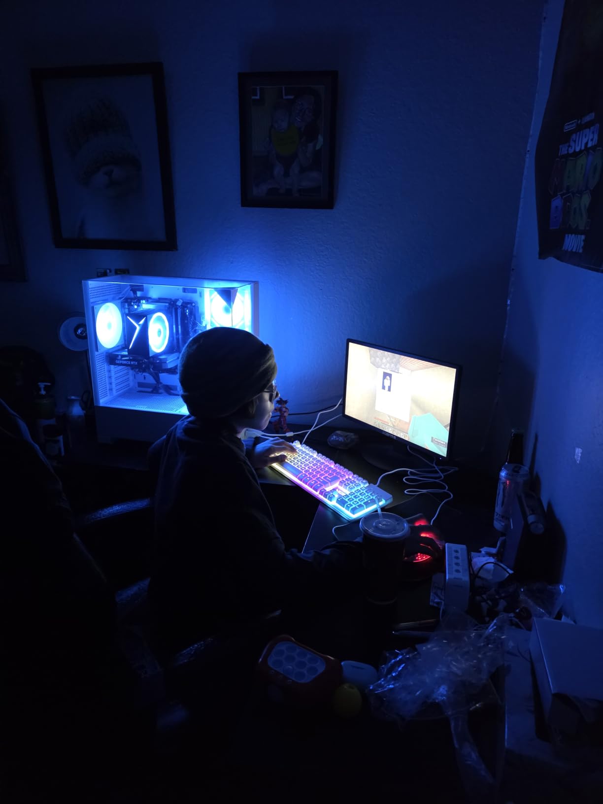 Skytech Gaming Archangel 5 Gaming PC, Intel i5 14400F 2.5GHz, NVIDIA RTX 5060, 1TB NVMe SSD, 16GB DDR5 RAM 6000, 750W Gold PSU, Wi-Fi, Win 11, Desktop customer photo 2